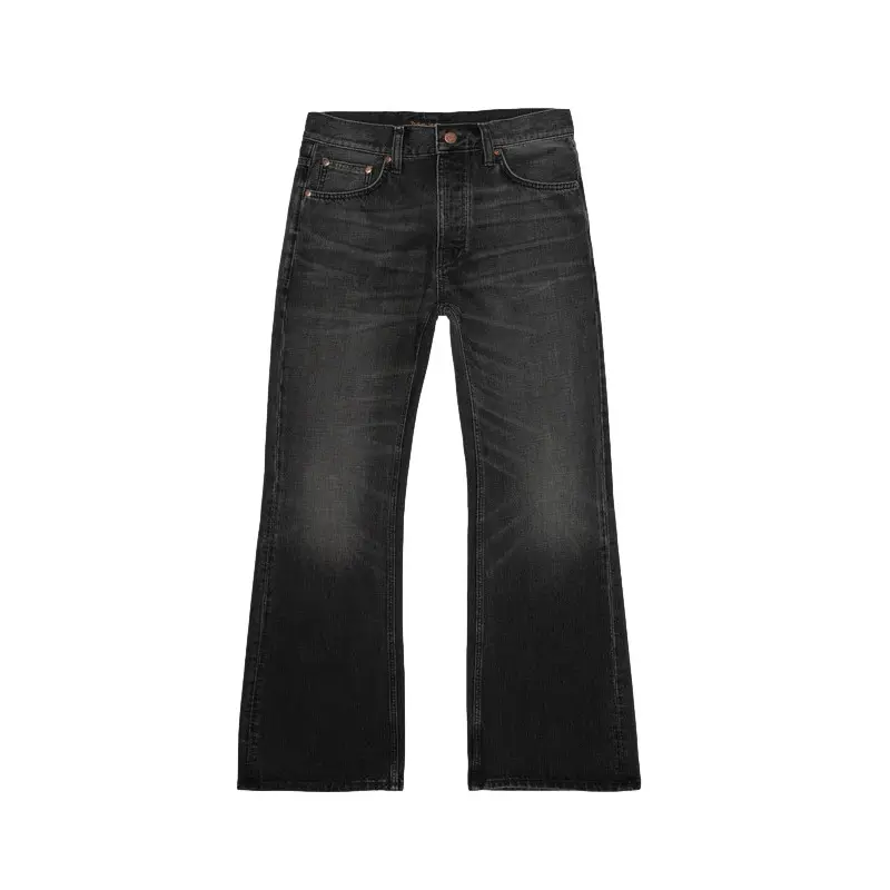 Bootcut-Jeans Nudie Jeans Glenn Black Storm Black