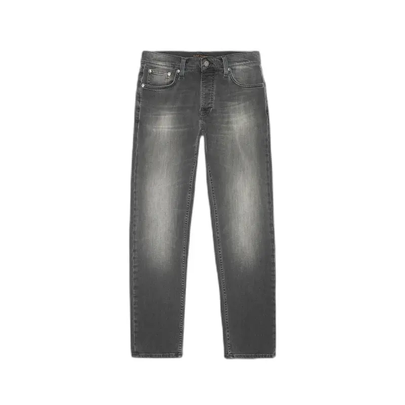 Tapered Jeans Nudie Jeans Solid Ollie Mist Grey