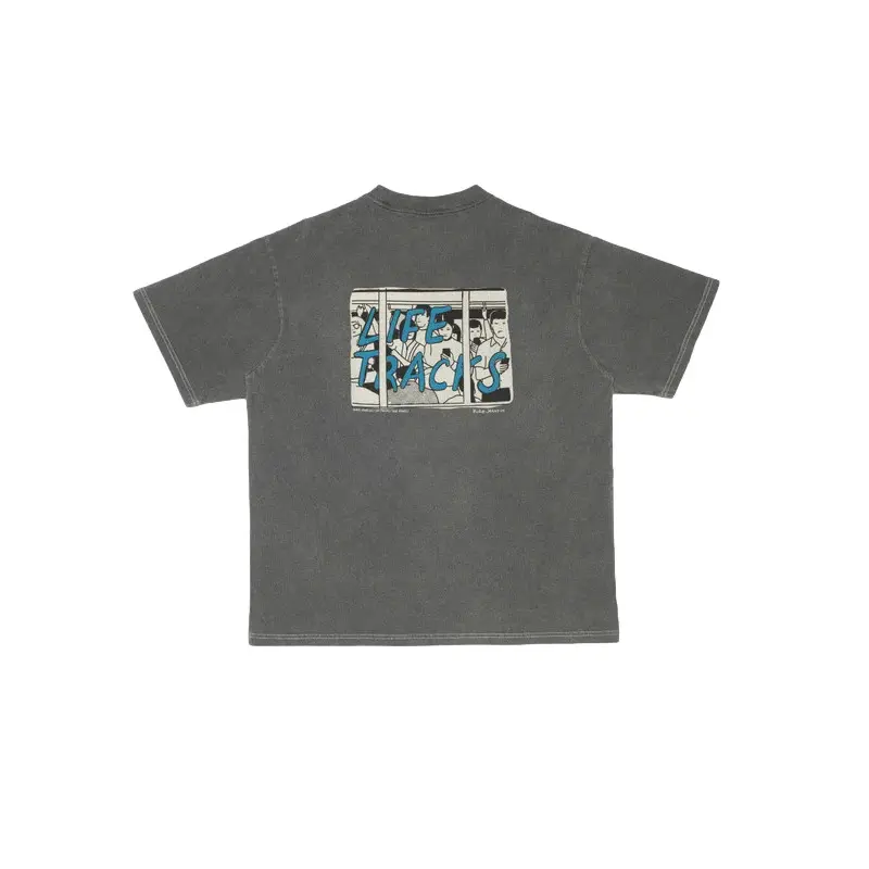 T-Shirt Nudie Jeans Koffe LifeTracks III