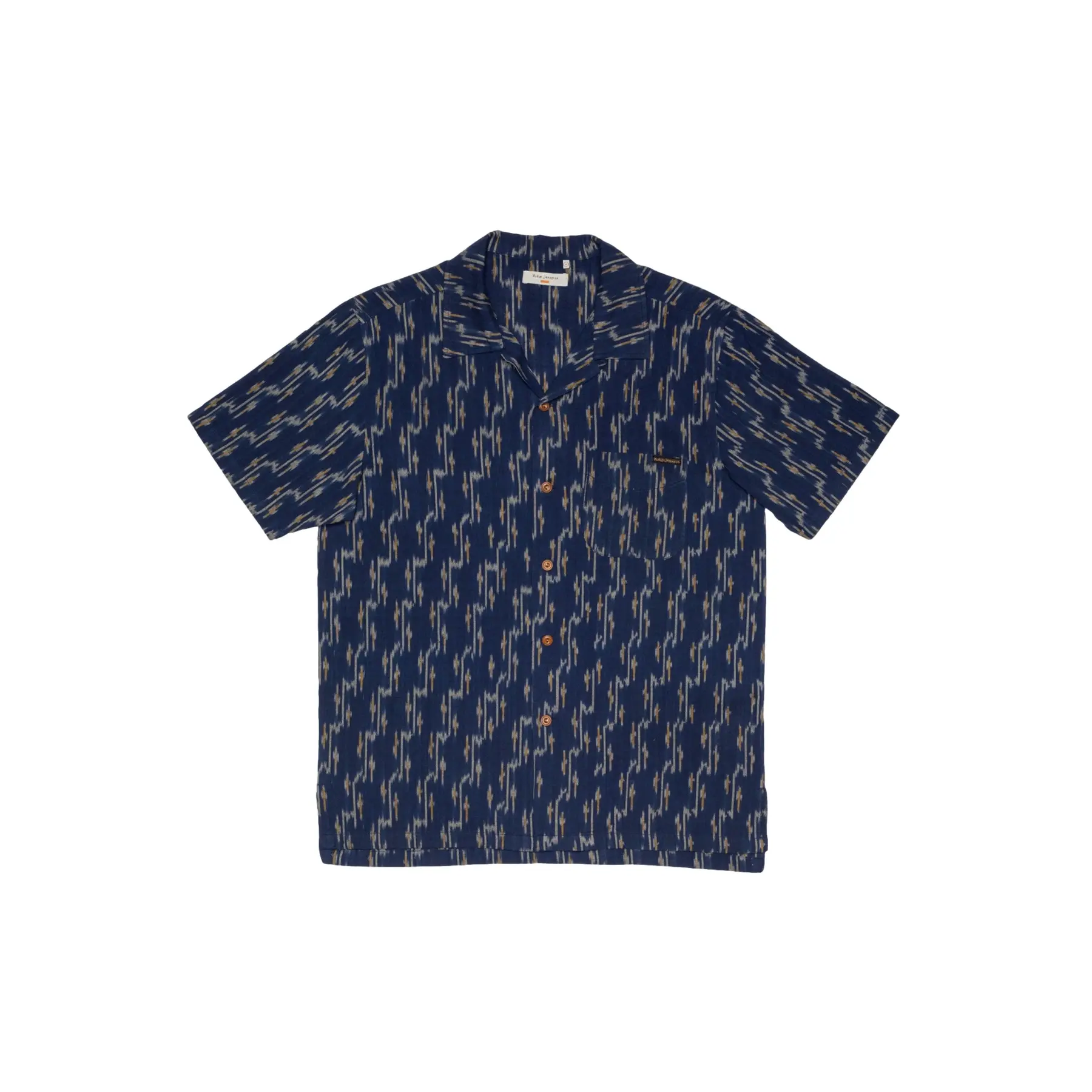 Hemd Nudie Jeans Arvid Ikat