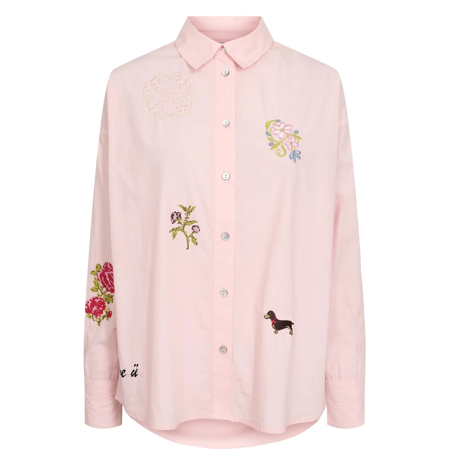 Langarmshirt Damen Nümph Nuhollie