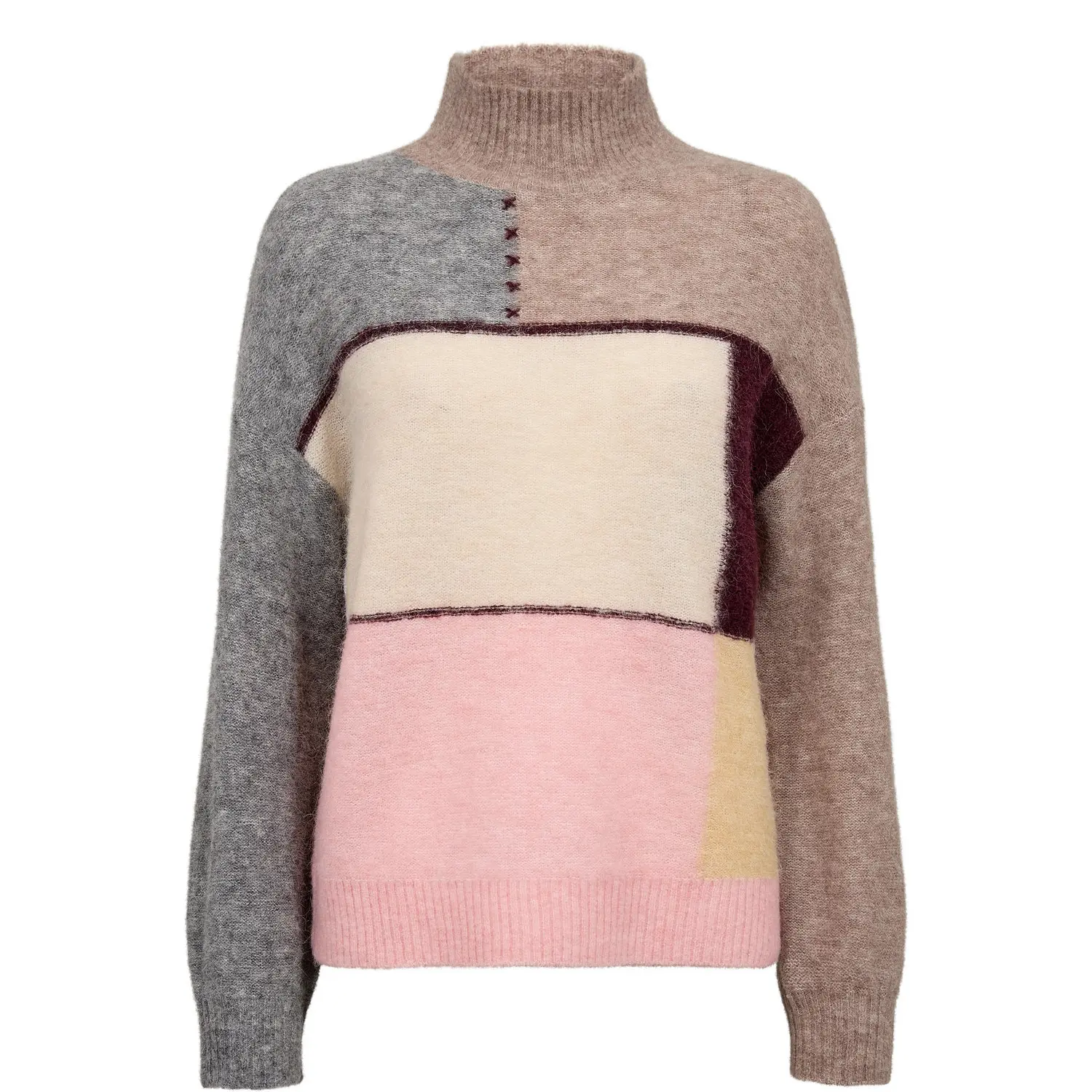 Pull mit Aufnähern für Damen Nümph Nuriette