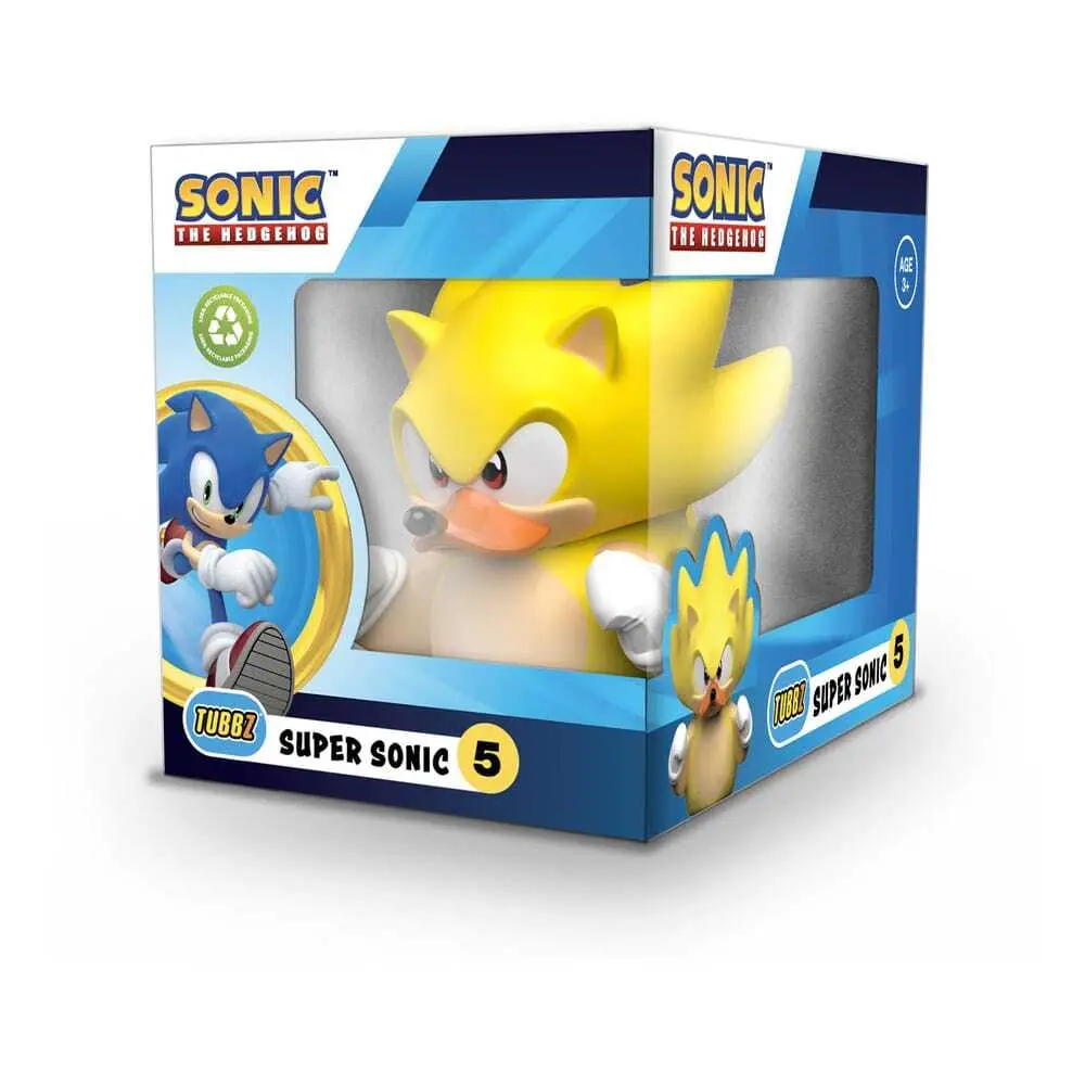 5056280460466 - Figurine Sonic - The Hedgehog Tubbz Super Sonic Boxed Edition