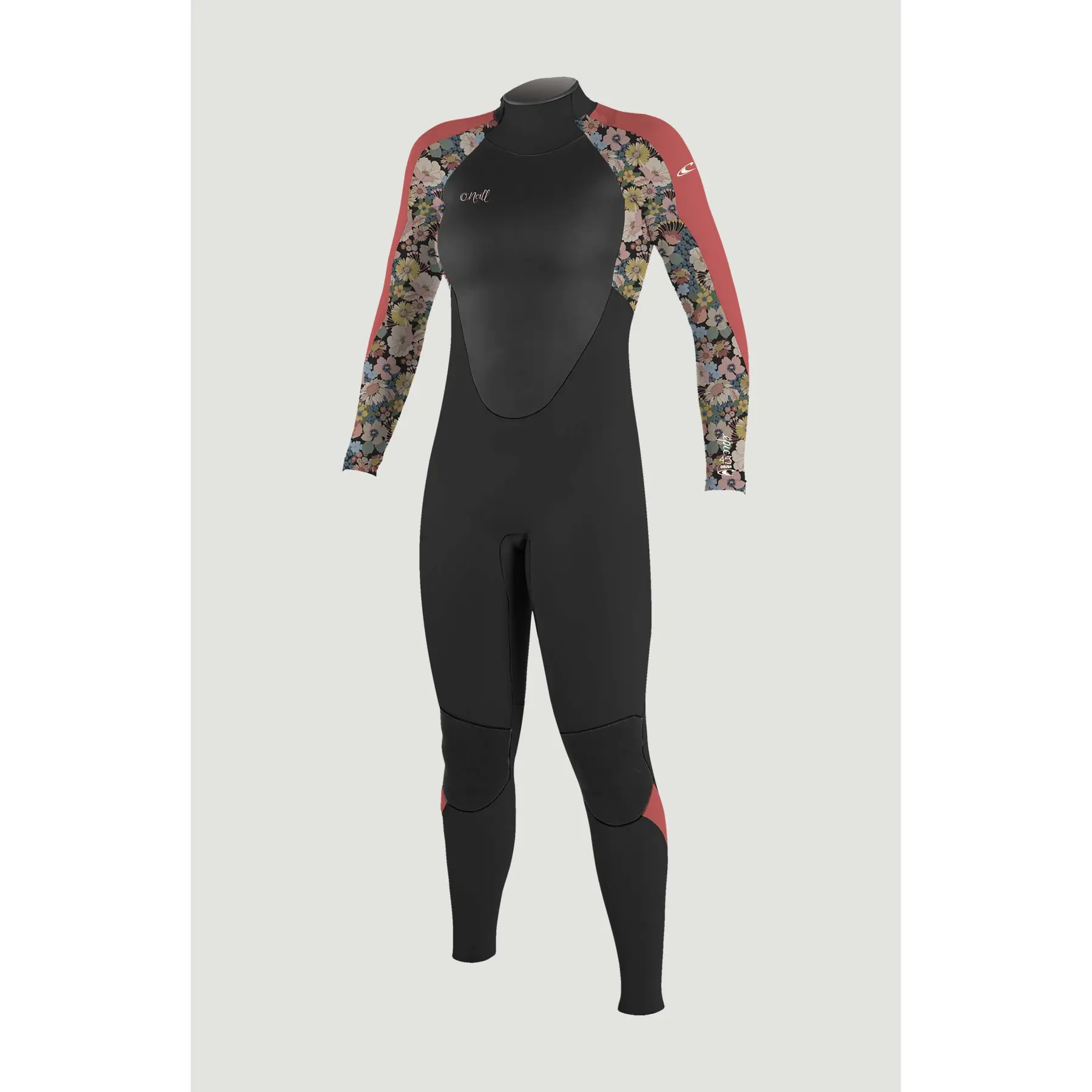 Surfanzug Full Zip Backsuit Mädchen O'Neill Epic 4/3