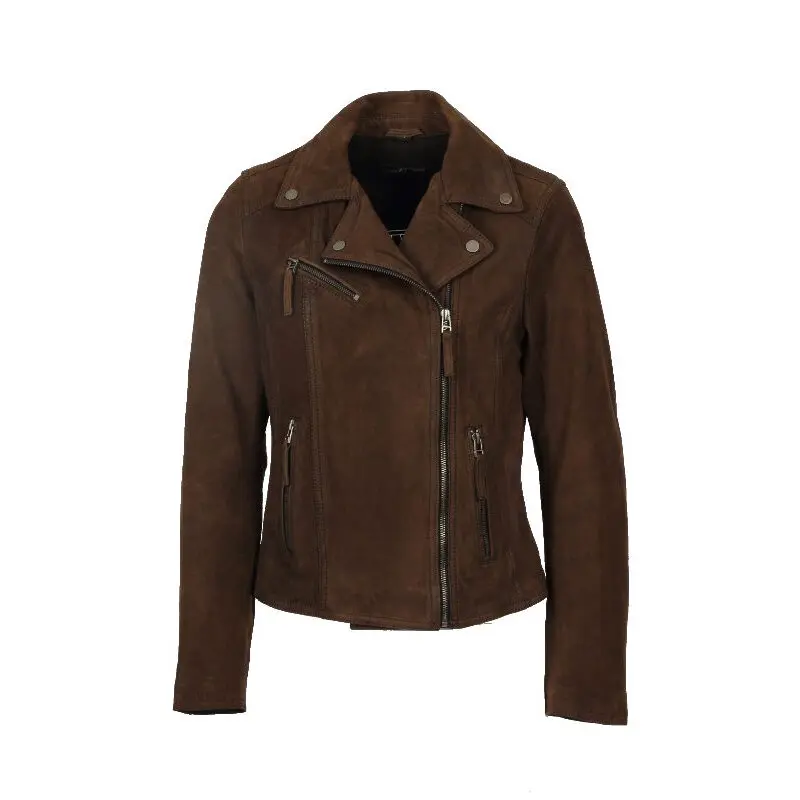 Giacca di pelle da donna  Clips