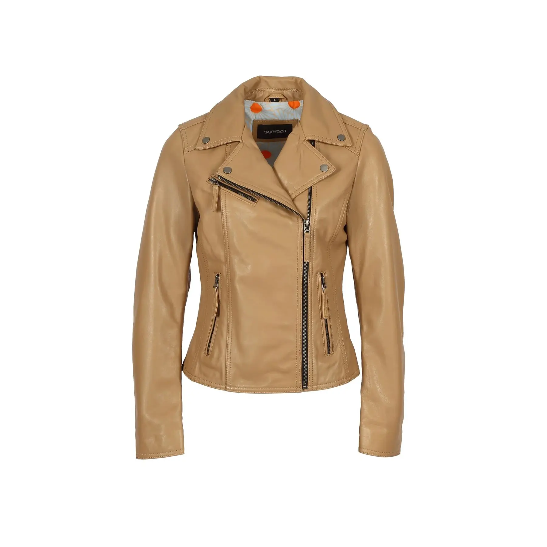 Giacca di pelle da donna  Clips