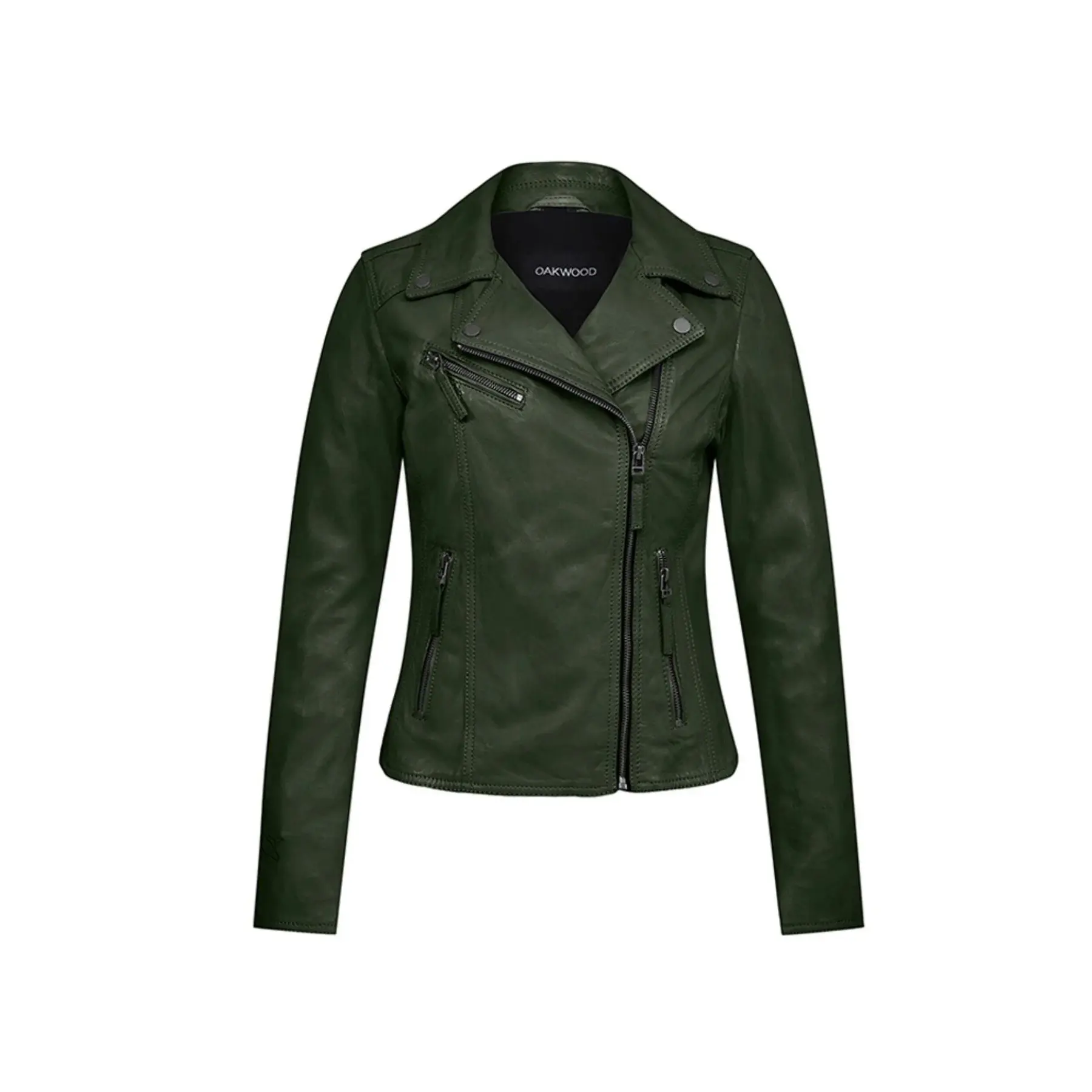 Giacca di pelle da donna  Clips