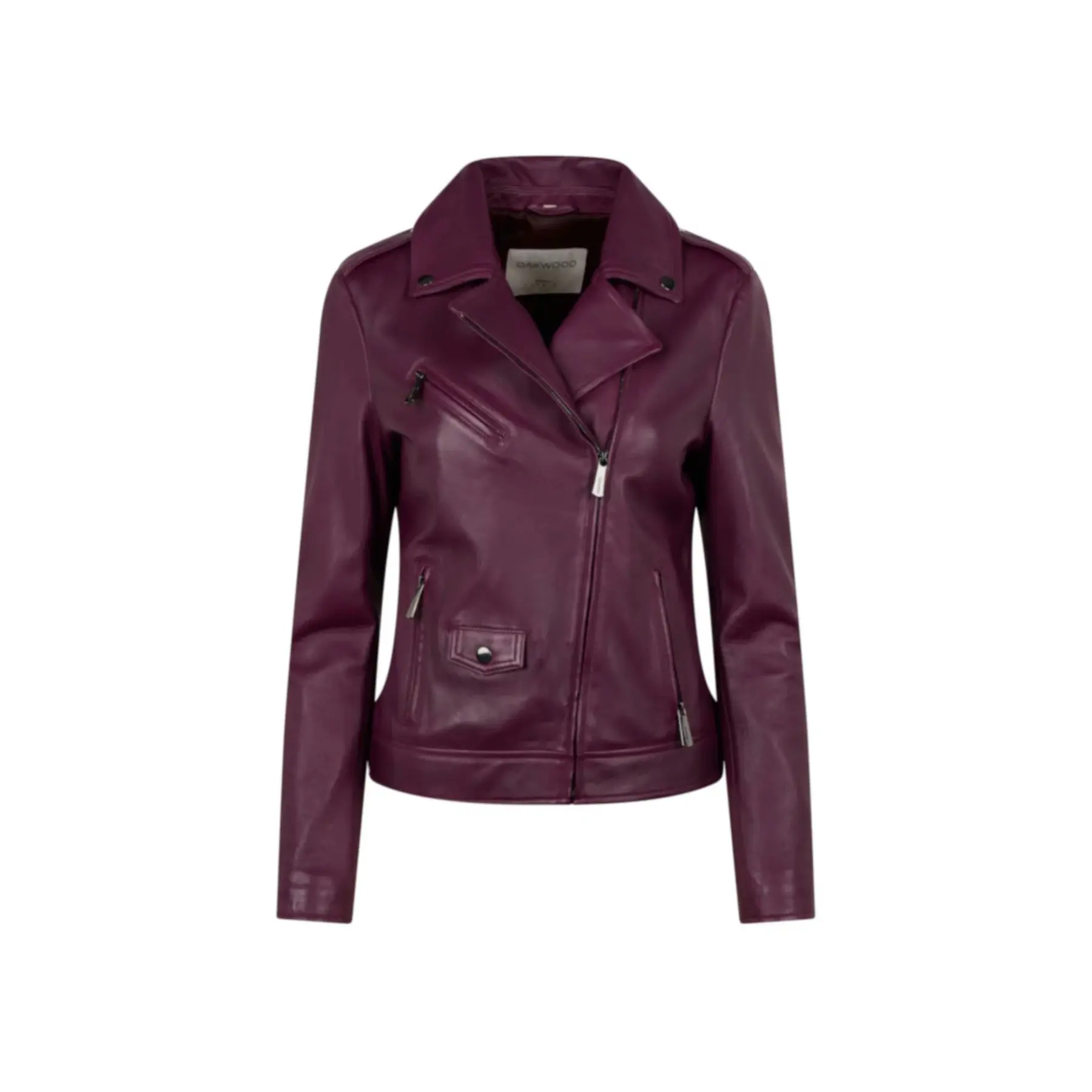 Image of Damen Lederjacke mit Reißverschluss Oakwood Samba