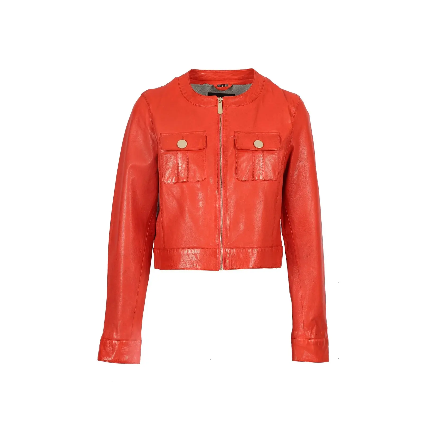 Damen Lederjacke mit Reißverschluss Oakwood Susan