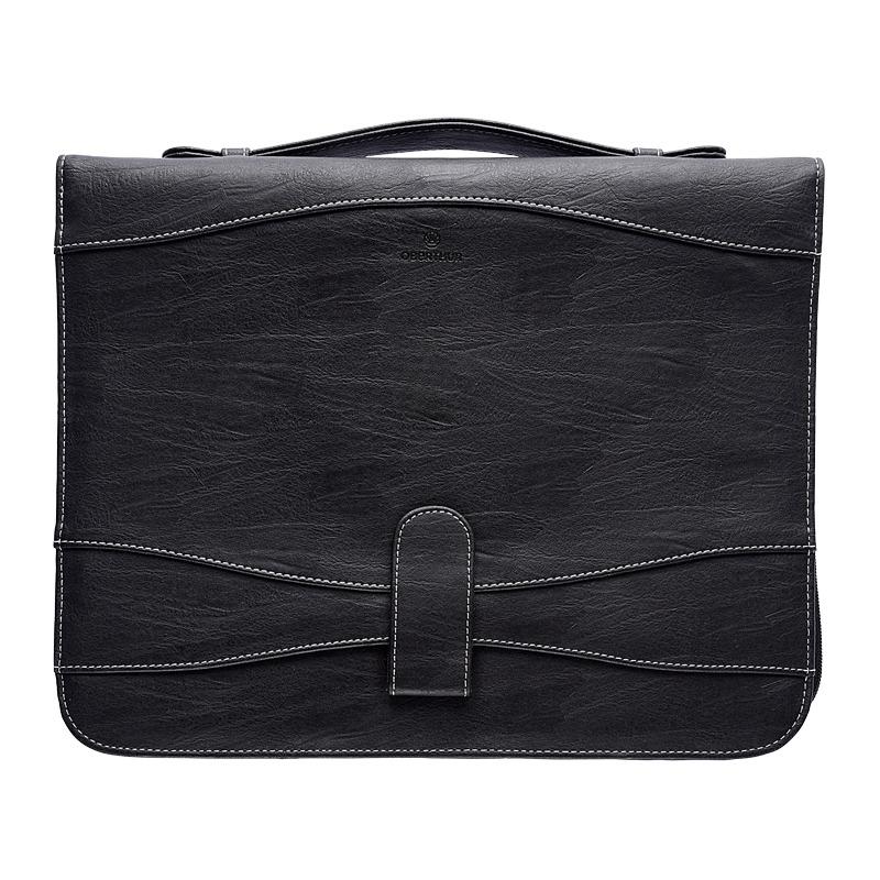 3108724254635 - A4 Reißverschluss Aktenmappe mit Griff und Ringen Cambridge