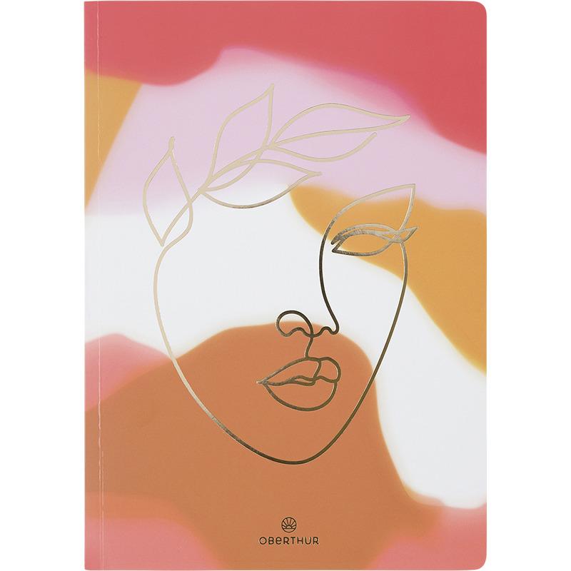 3664447125084 - Weiches liniertes Notizbuch A5 Bahia