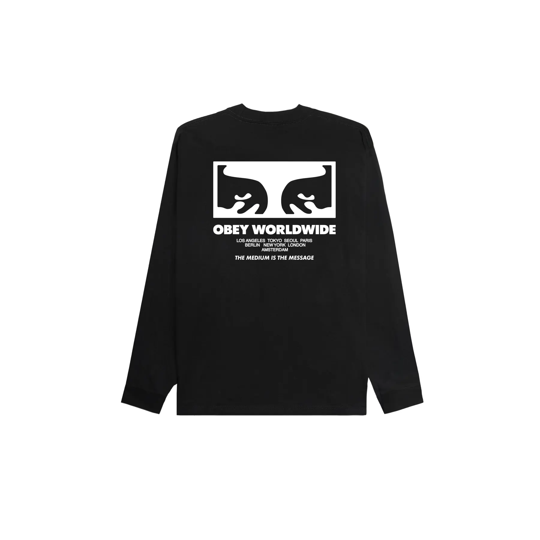 0197812187859 - Langarmshirt The Medium is The Message