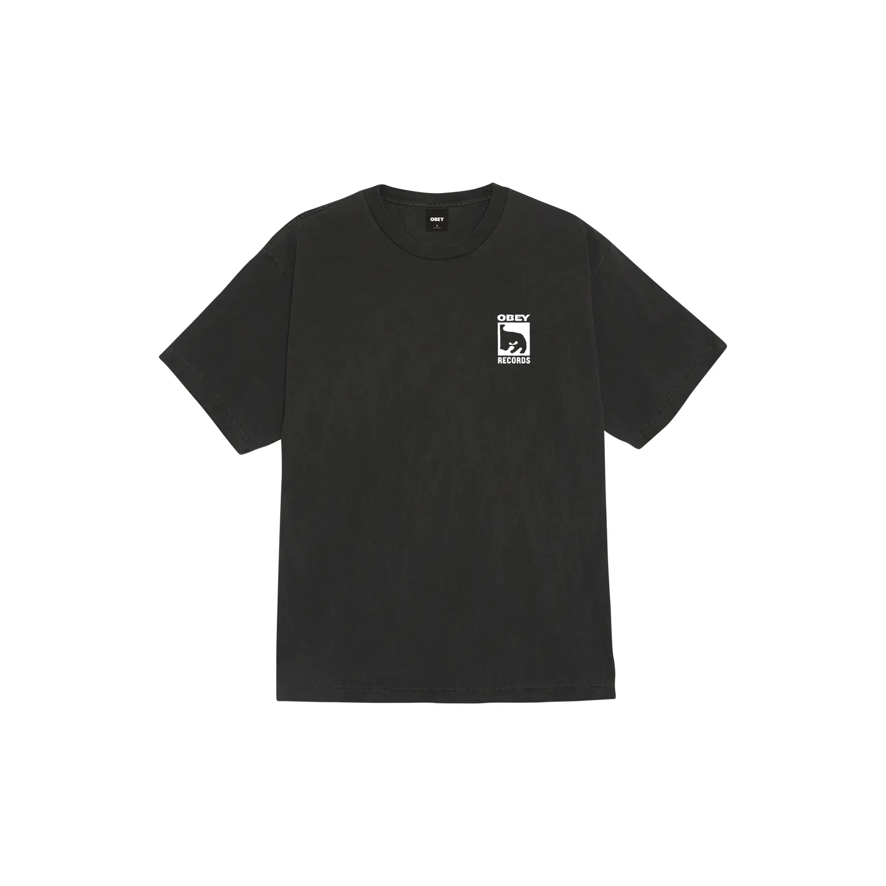 T-Shirt Obey records icon