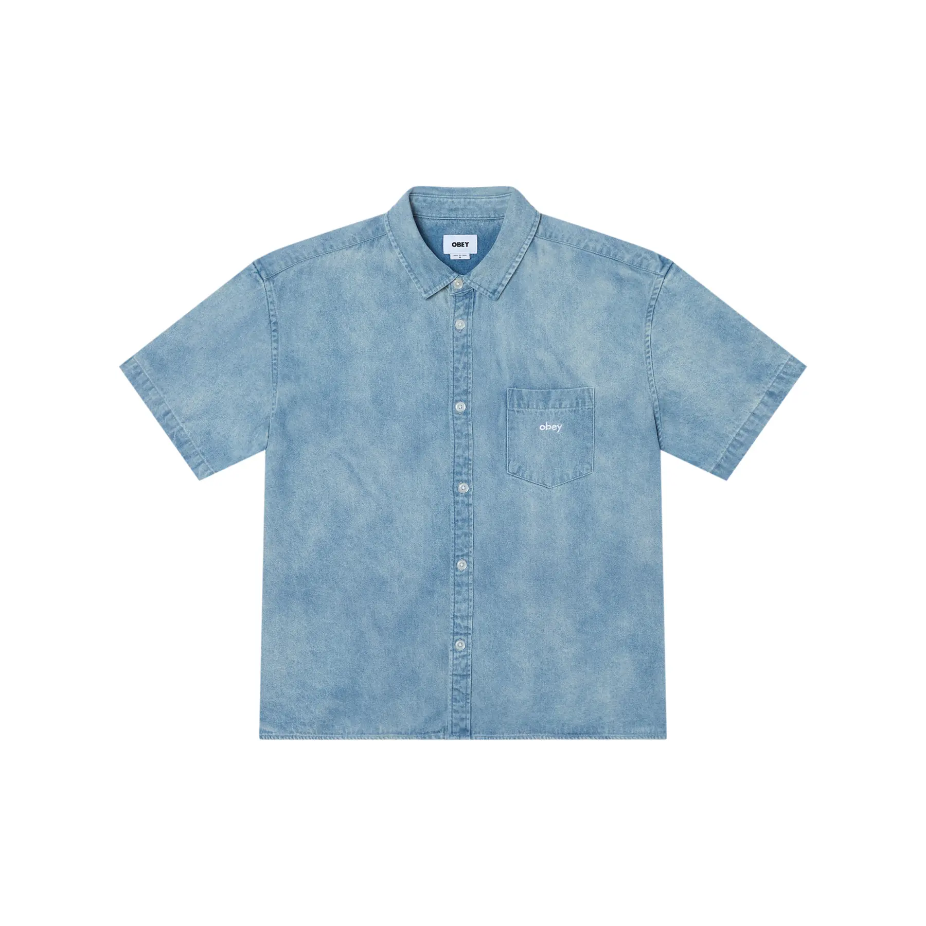 0197812208080 - Kurzarm-Jeanshemd Owens