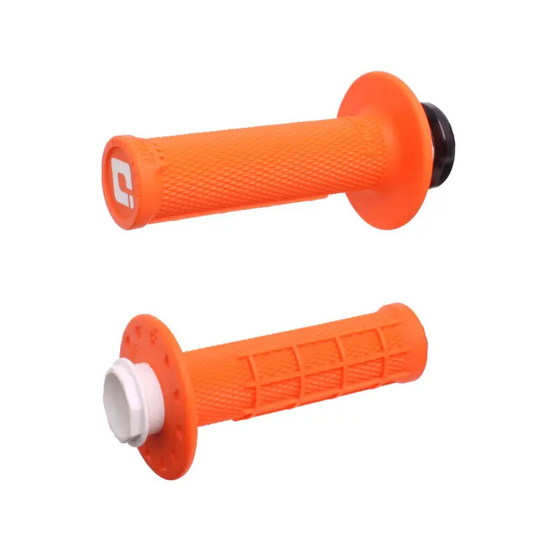 Halve geribbelde crossmotor handvatten Odi Micro-X Lock-On