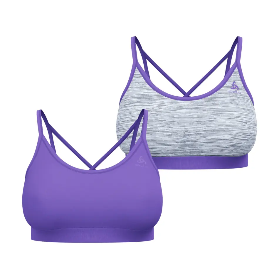 Odlo Violet Sports Bra Seamless Low