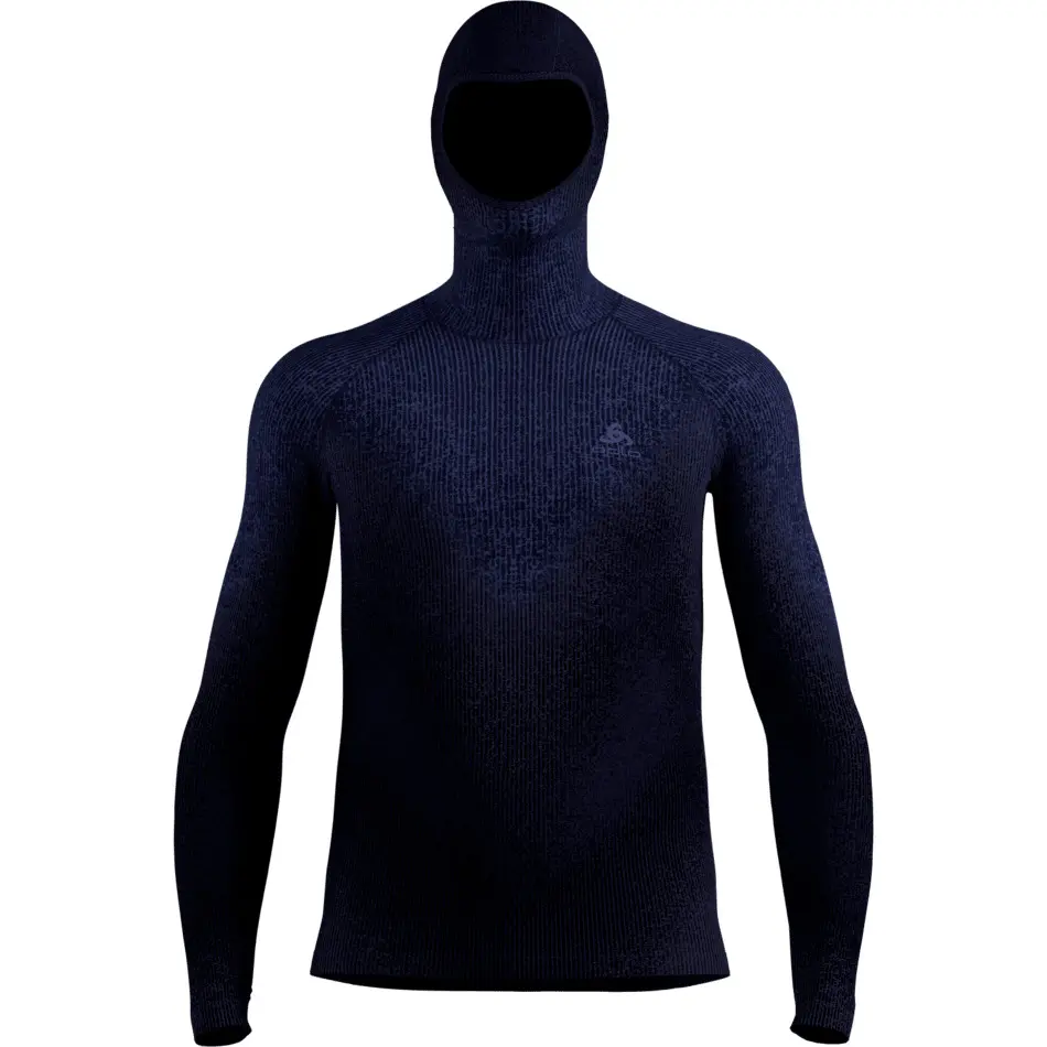 Unterhemd mit Maske Odlo Performance Warm Blackcomb