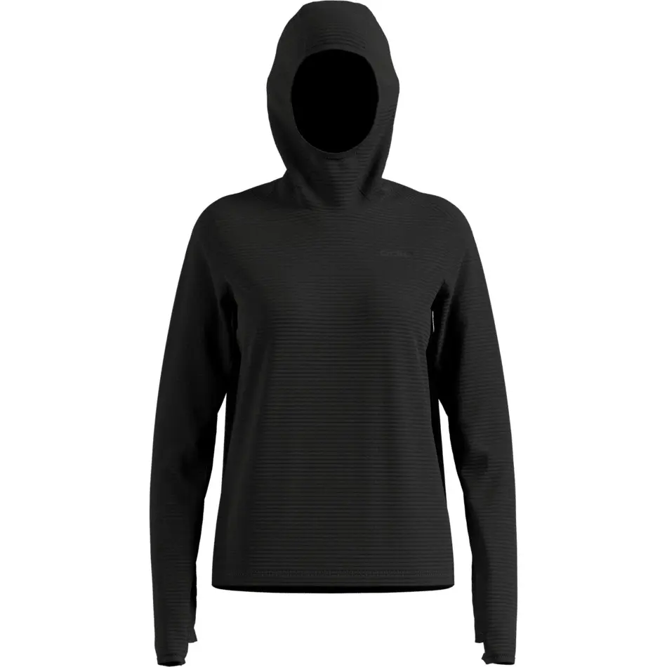 Odlo Women's Noir Hooded Fleece Essential Thermal