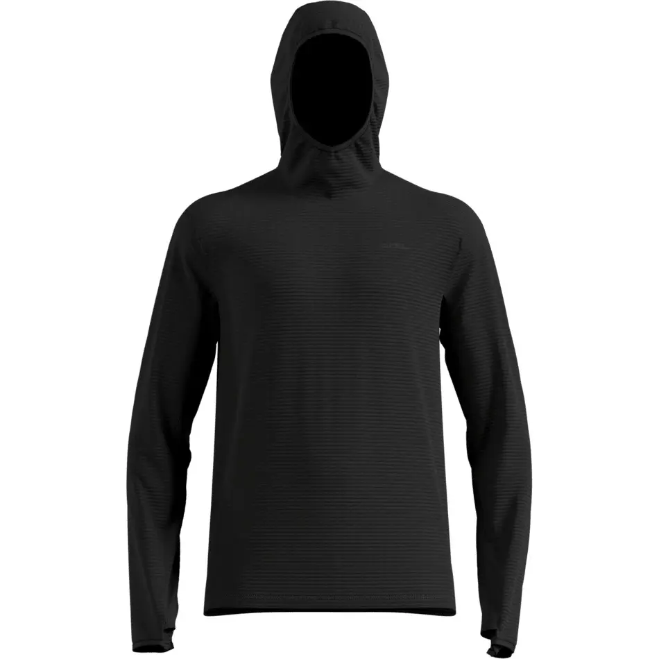 Odlo Men's Noir Hooded Fleece Essential Thermal