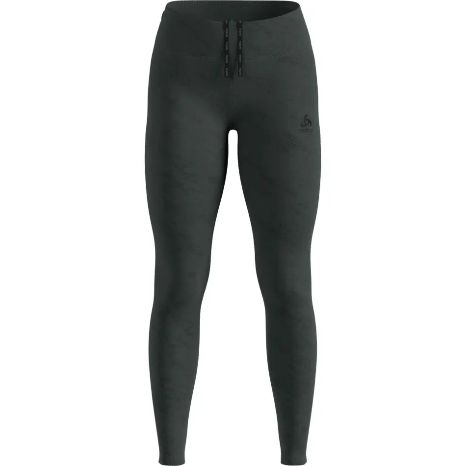Leggings da donna Odlo Zeroweight Print Reflective