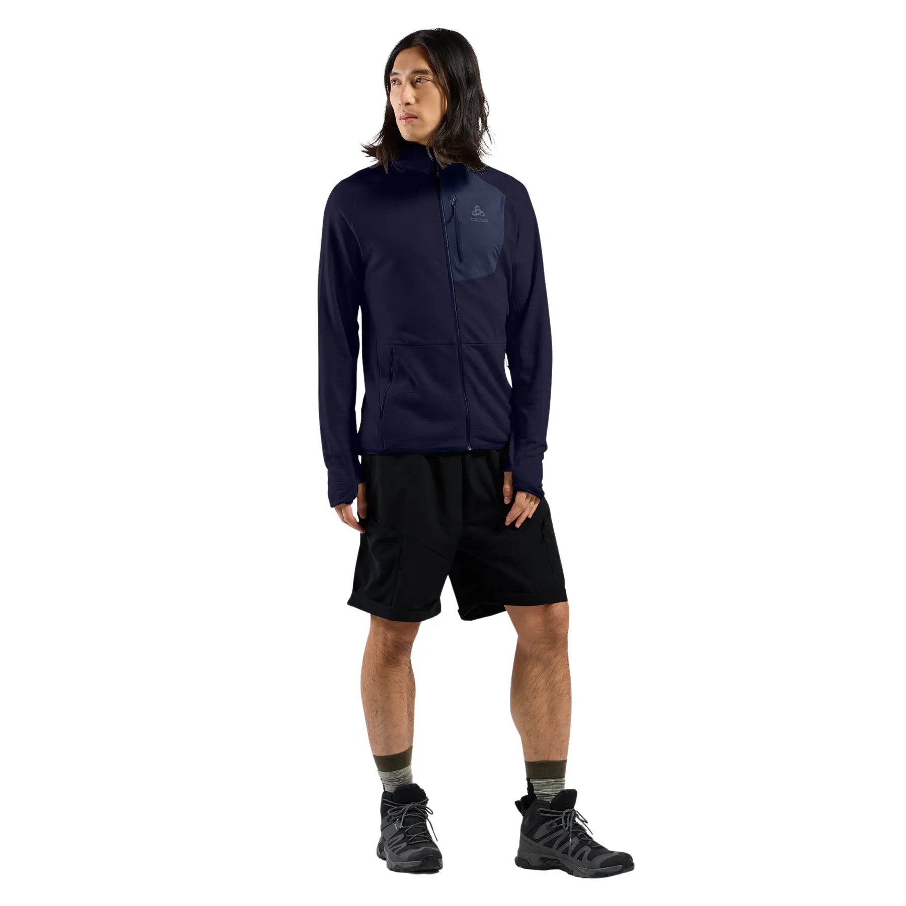 Hooded sweater Odlo Ascent | Trek-Expert