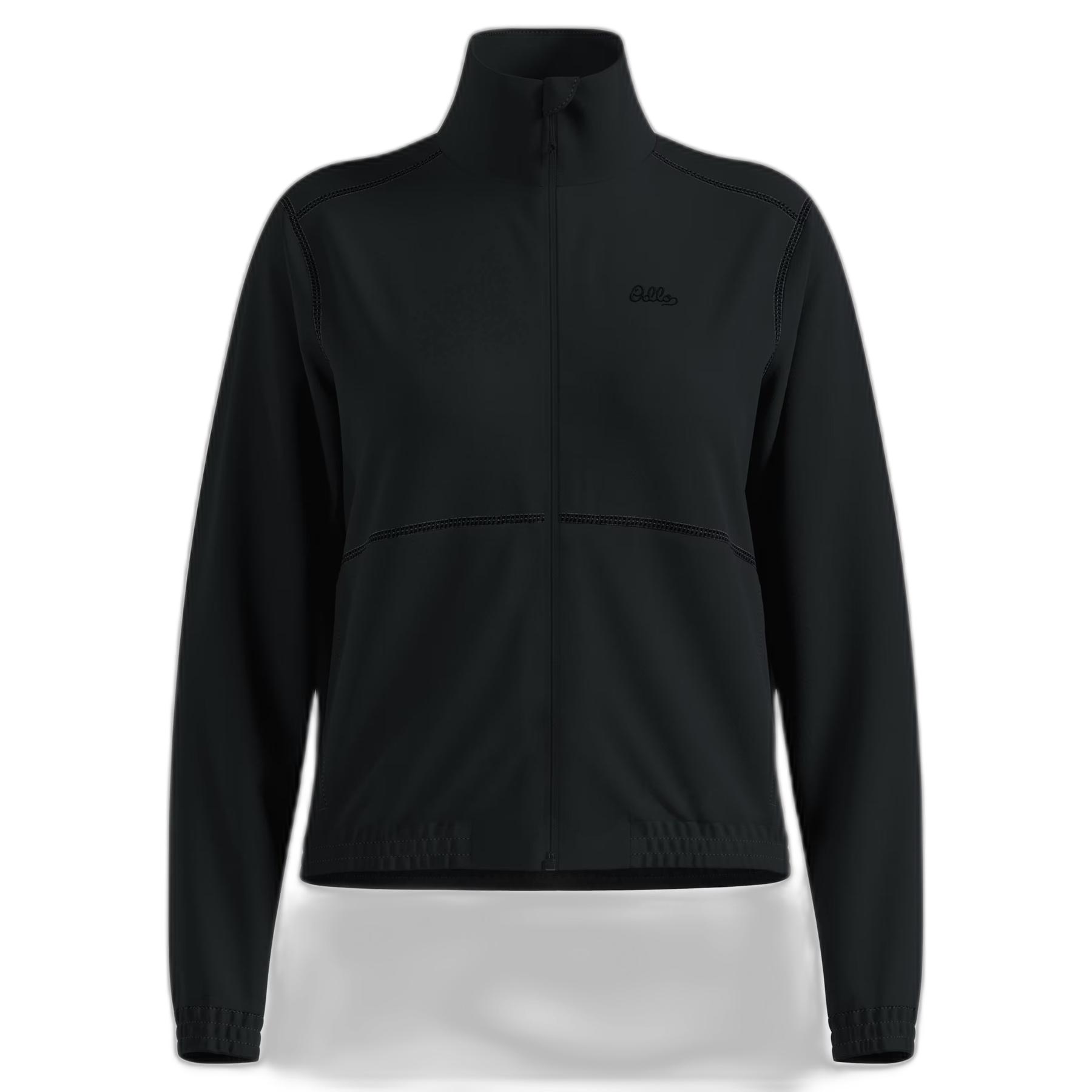 Felpa con zip classica donna Odlo