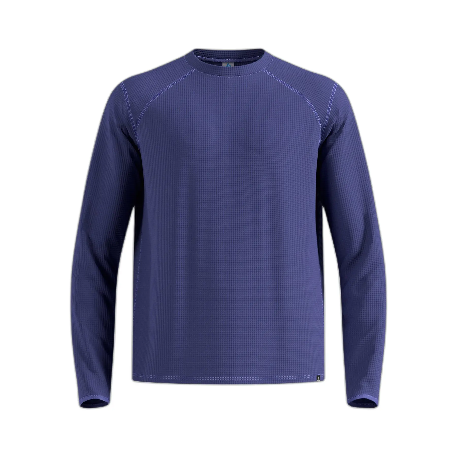 Odlo Men's Bleu Round-Neck Sweater Cubic