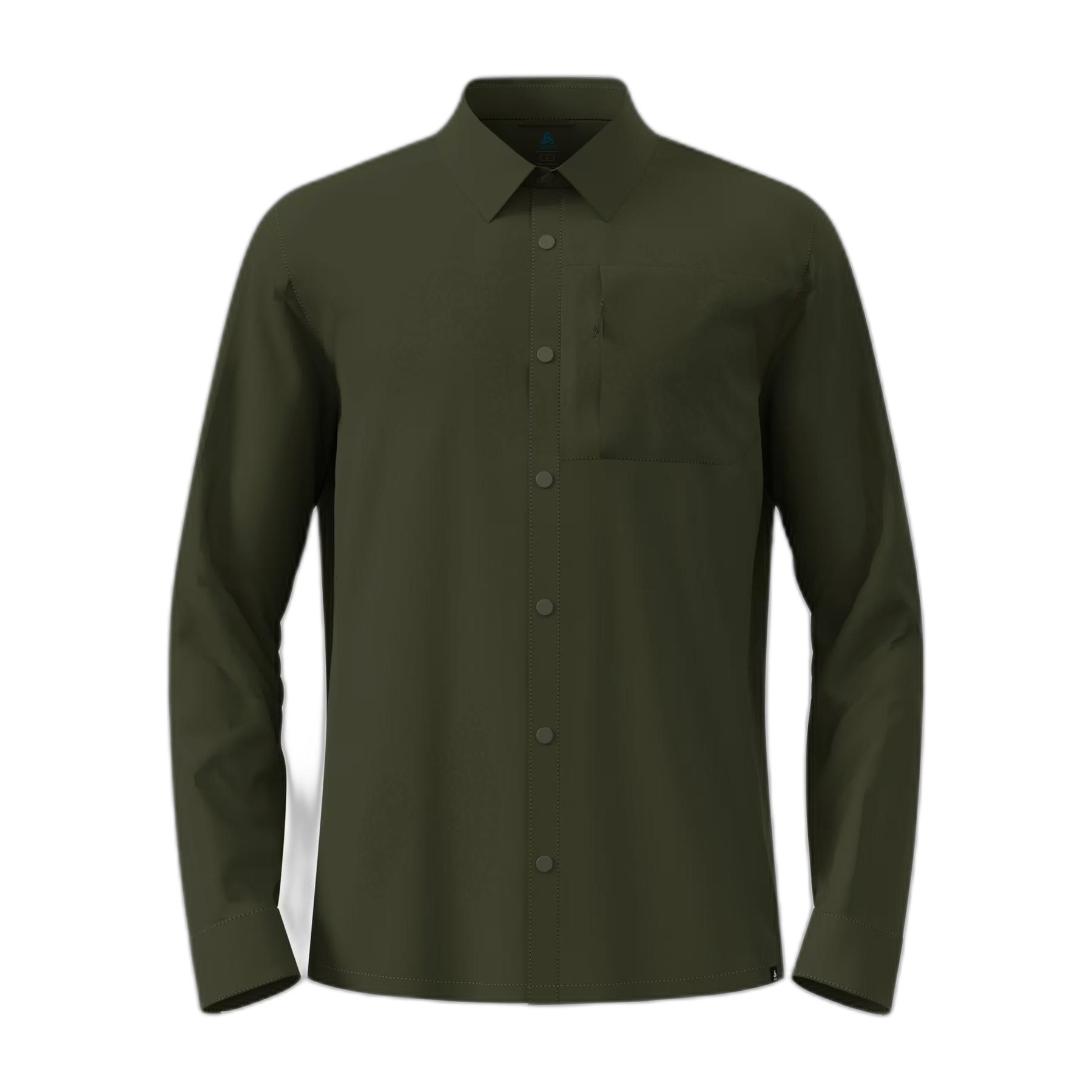 Camicia da escursione a maniche lunghe Odlo Essential