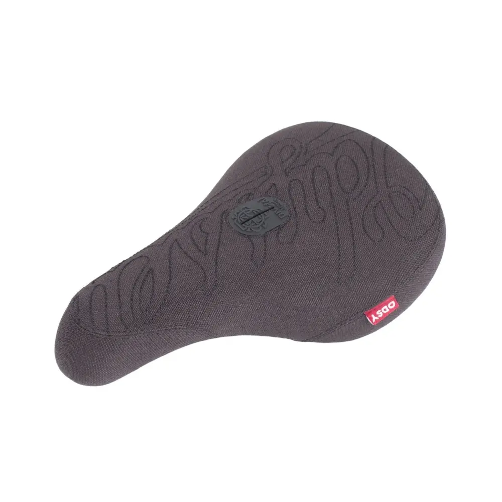Velo Store - UK Odyssey BMX Saddle Odyssey Stitch Fat Cap Pivotal | Extra 10% off with Subscription, Postage £16.79 to UK Fedex.