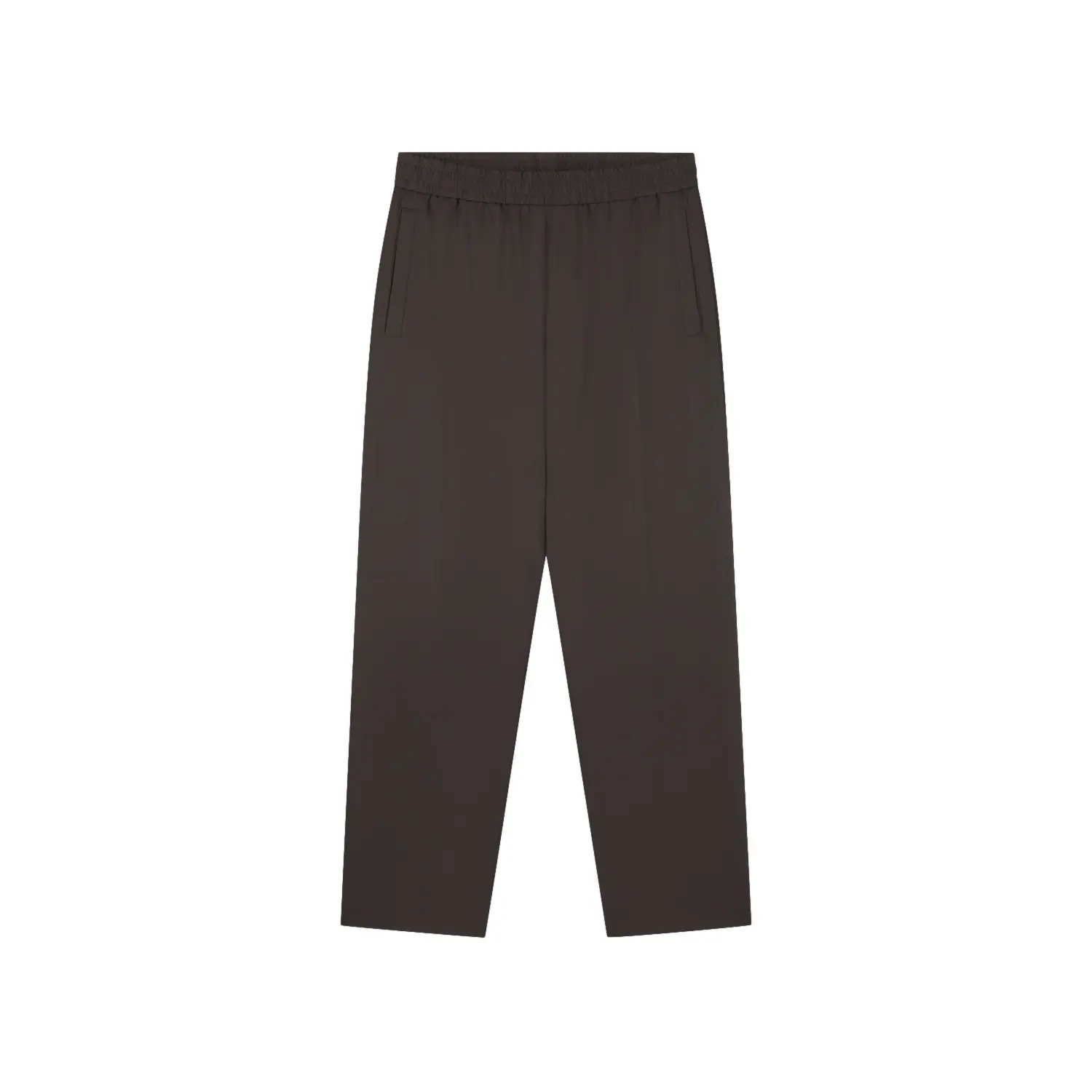 Olaf Hussein Men's Marron Slim Fit Trousers
