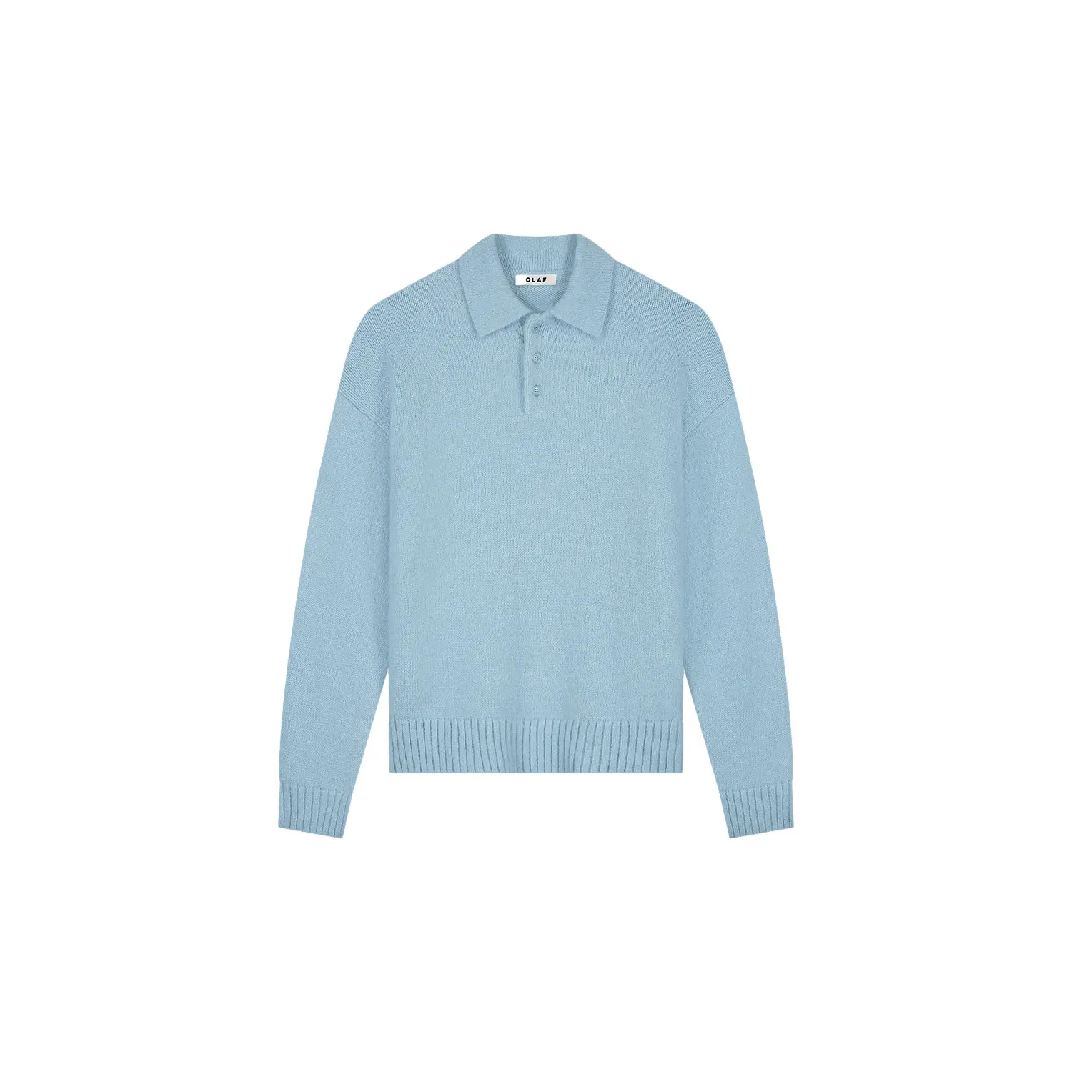Olaf Hussein Men's Bleu Oversized Knitted Sweater