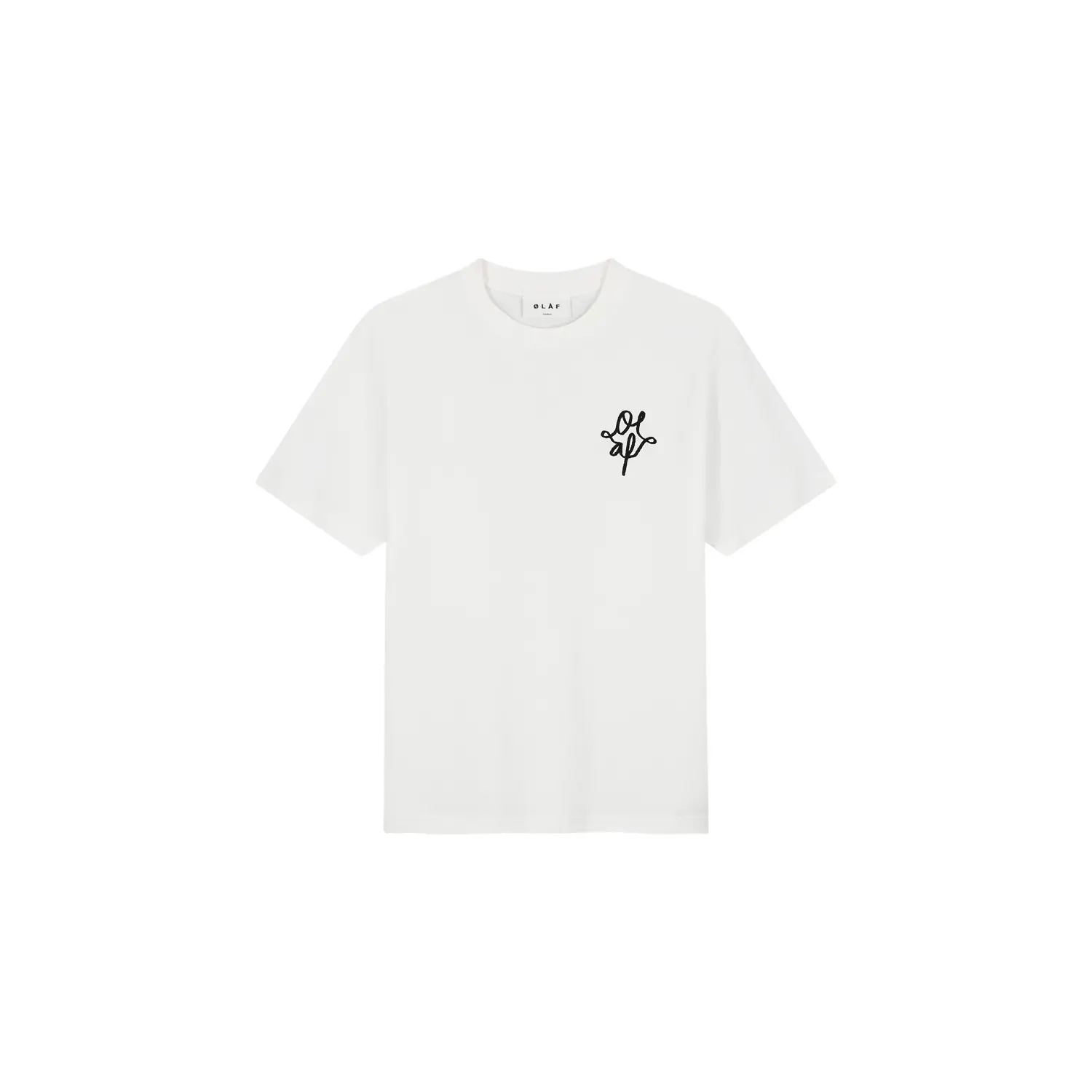 T-Shirt Olaf Hussein Monogram Graphic