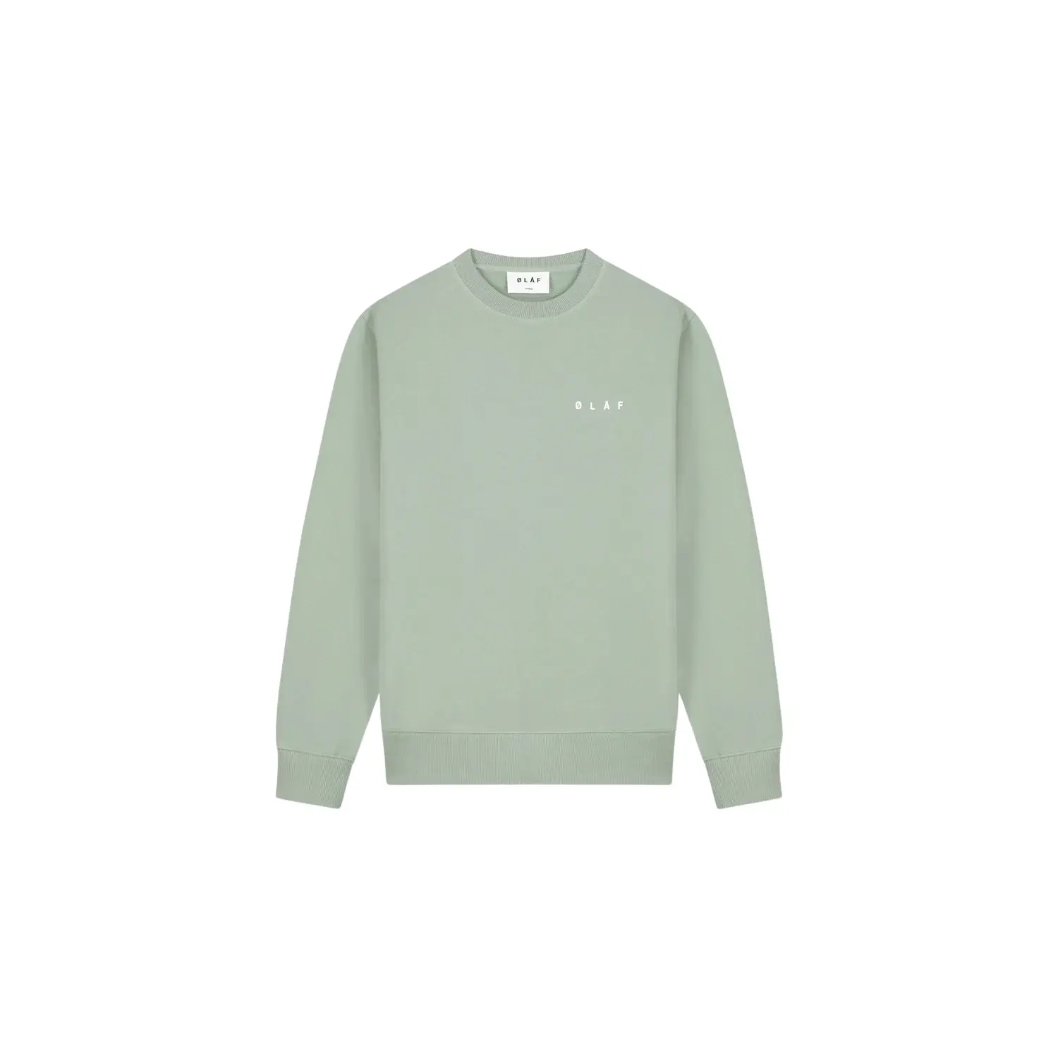 Sweatshirt mit Rundhalsausschnitt Olaf Hussein Lined Face