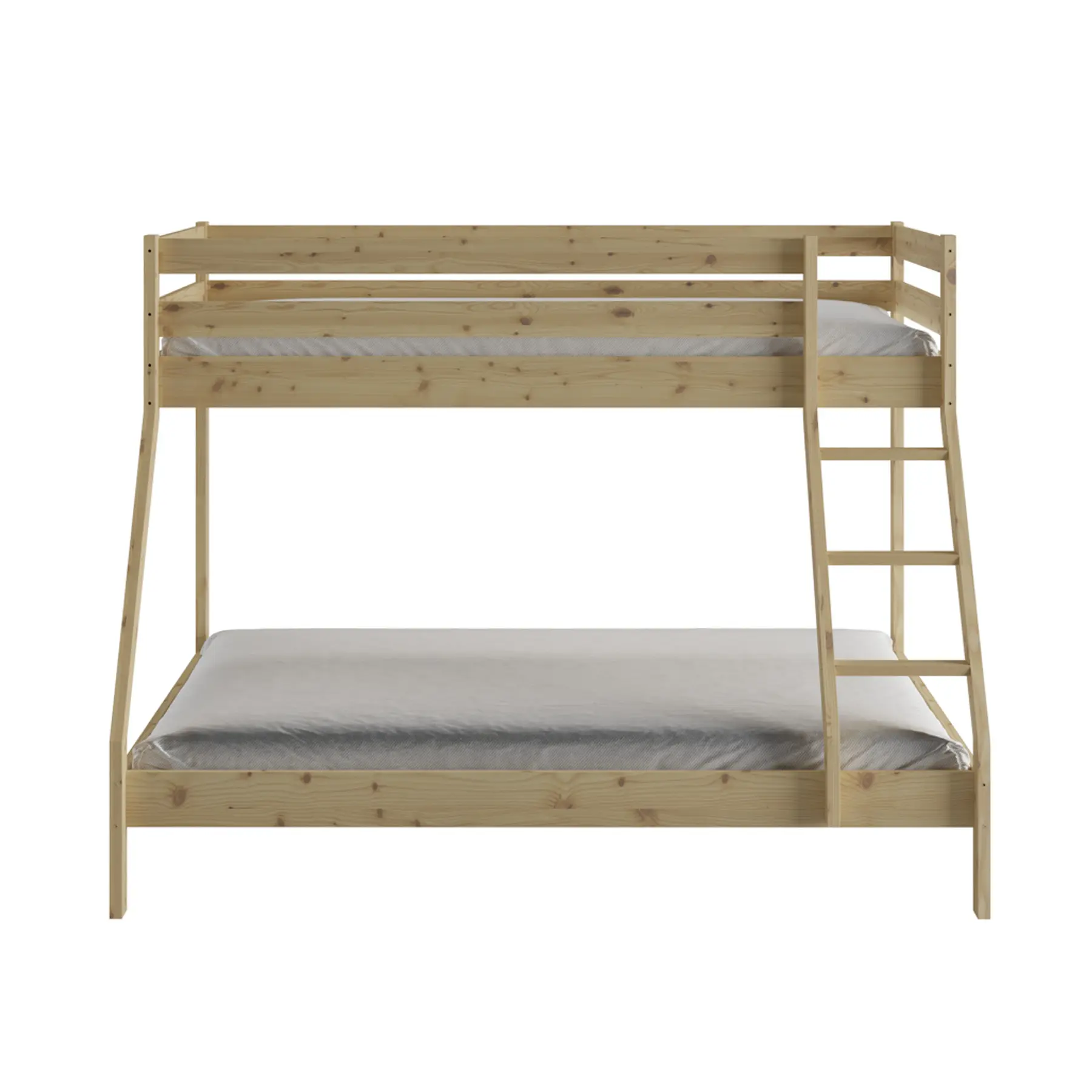 5905679432969 - Hochbett aus massivem Holz Denis