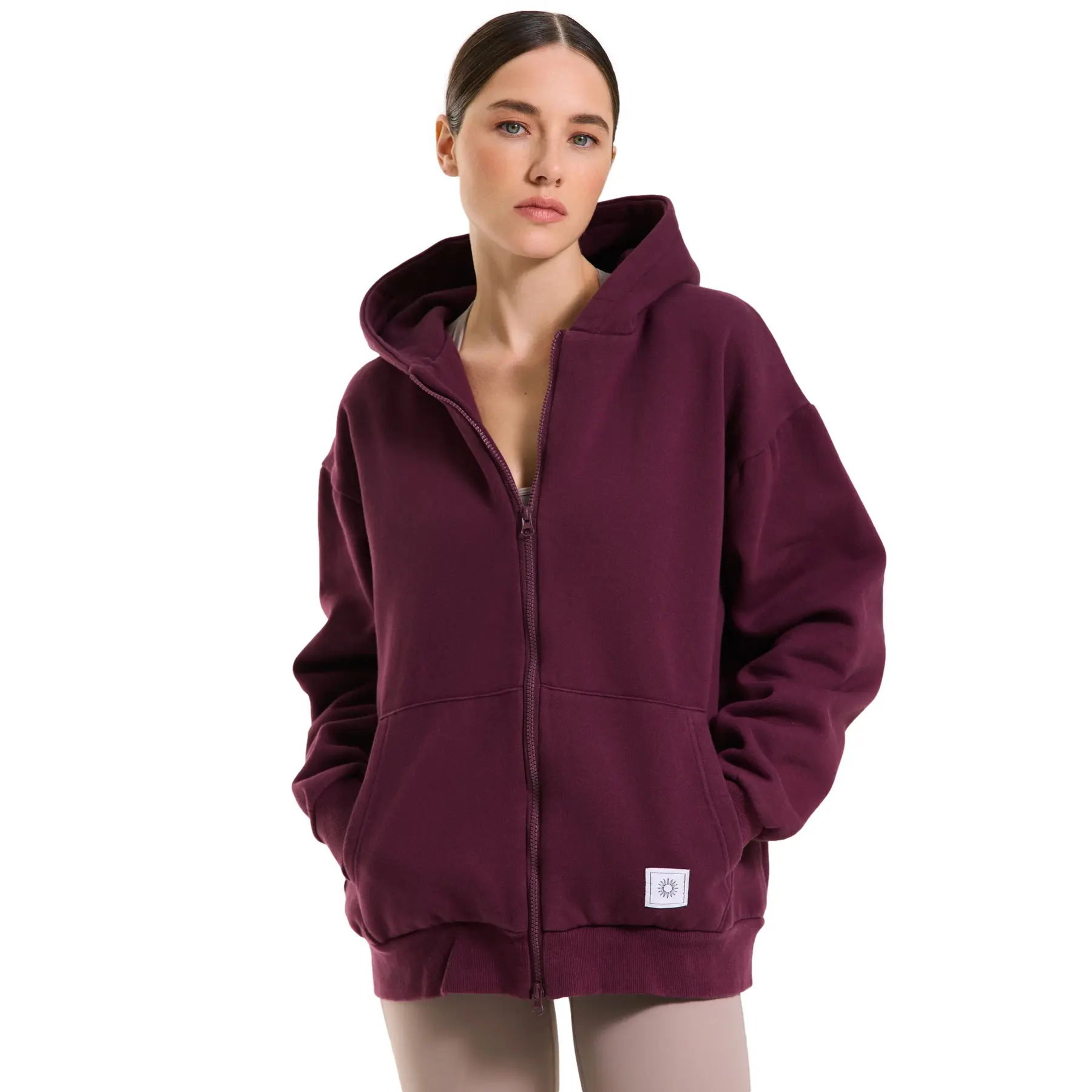Felpa con cappuccio da donna  Flow
