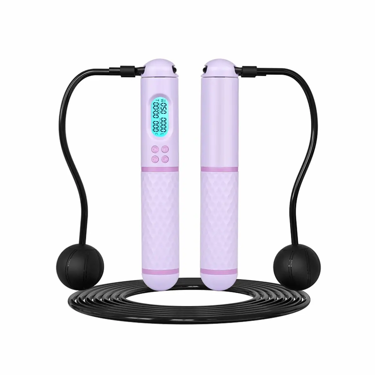 Digitales schnurloses Springseil - Violet - unisex - Size: TU
