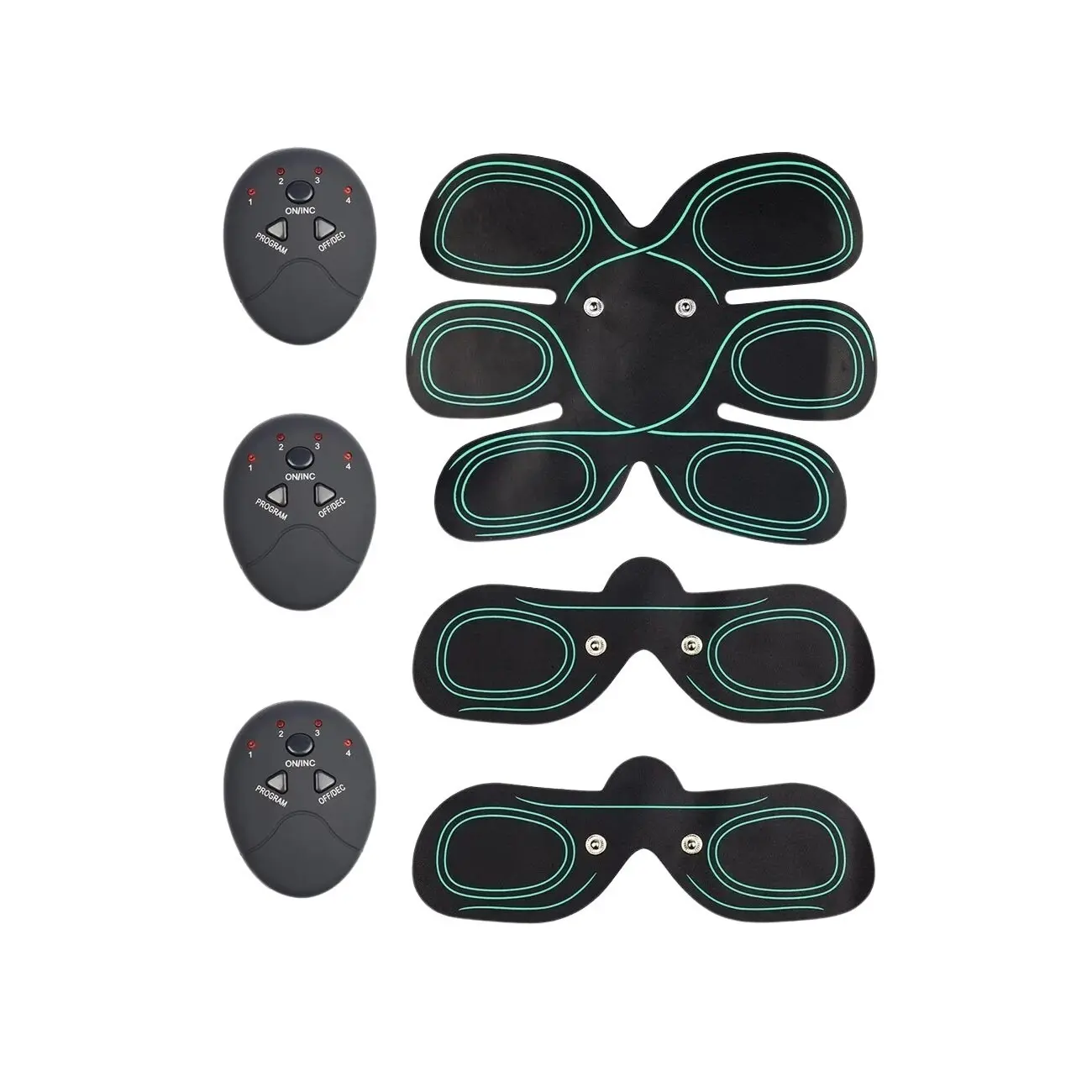 Elektro-Muskel-Stimulator - Noir - unisex - Size: TU