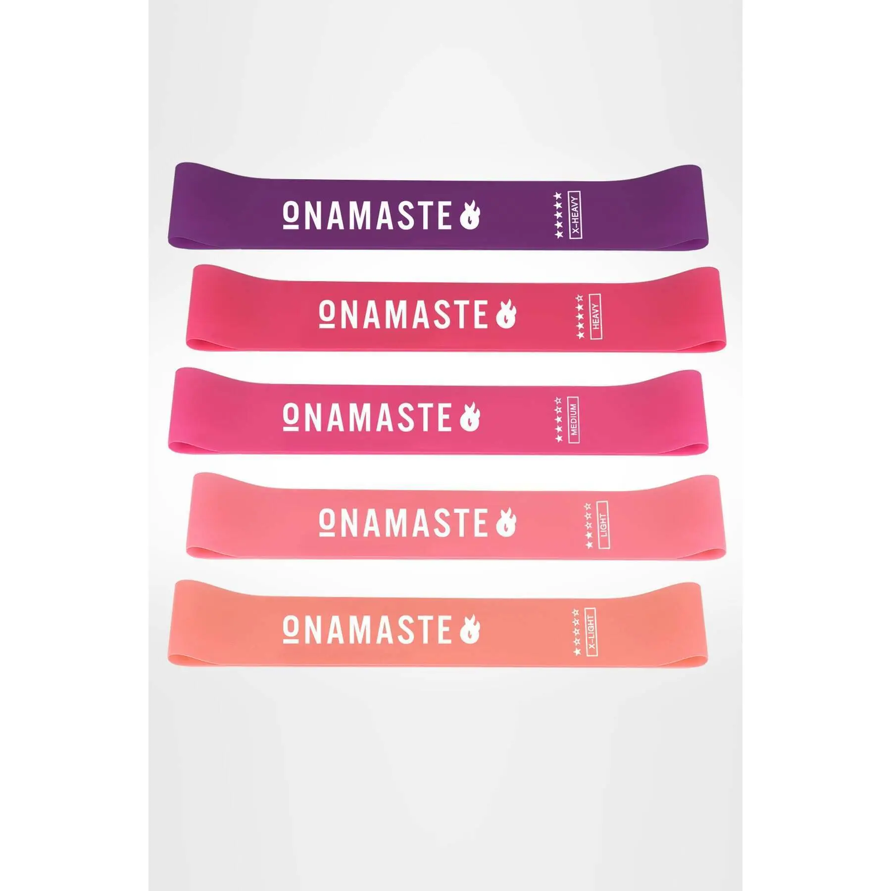 Set mit 5 elastischen Bändern Onamaste