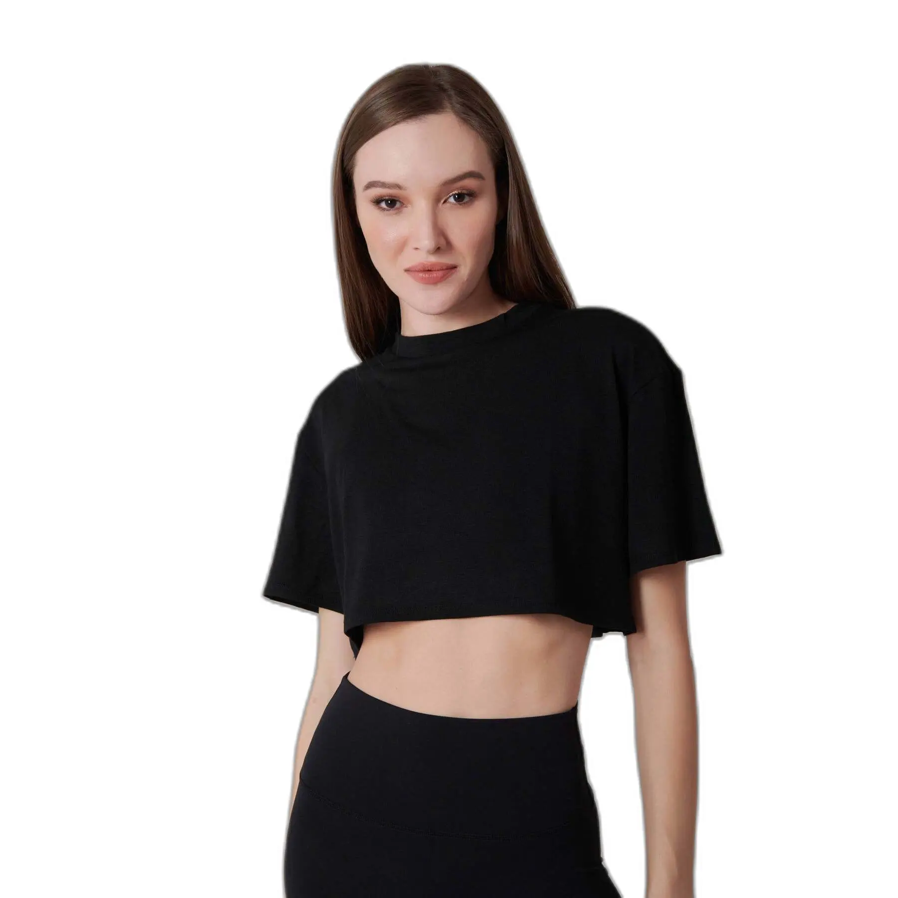 T-shirt crop Damen Onamaste