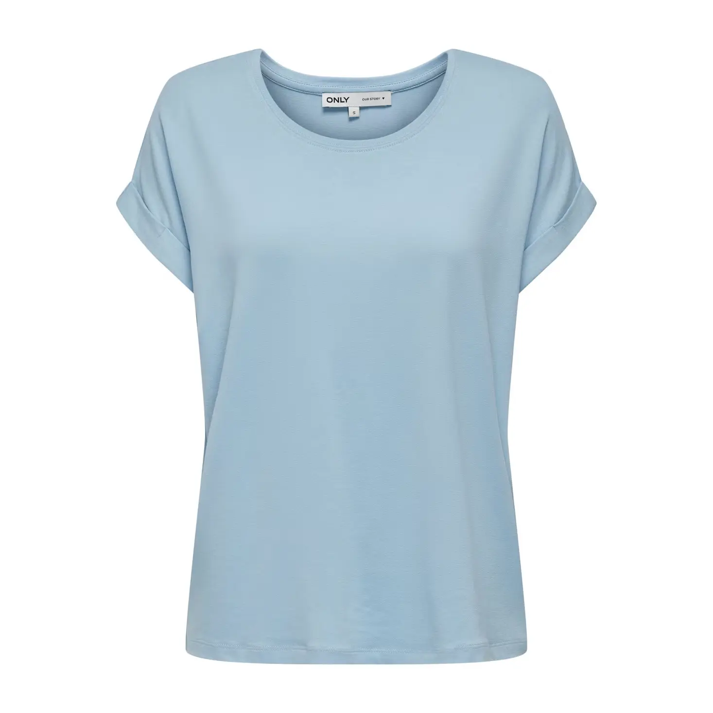 T-shirt Round Neck Woman Only Moster