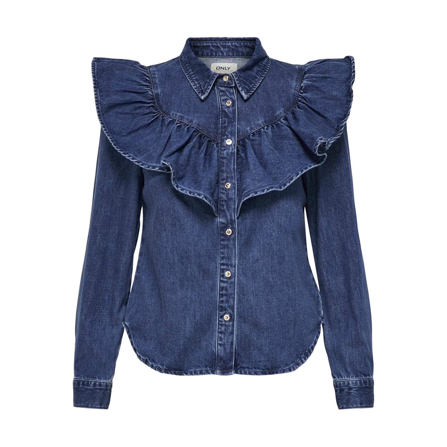 5715428106573 - Damenhemd Indigo 5715428106573 - Damenhemd Indigo