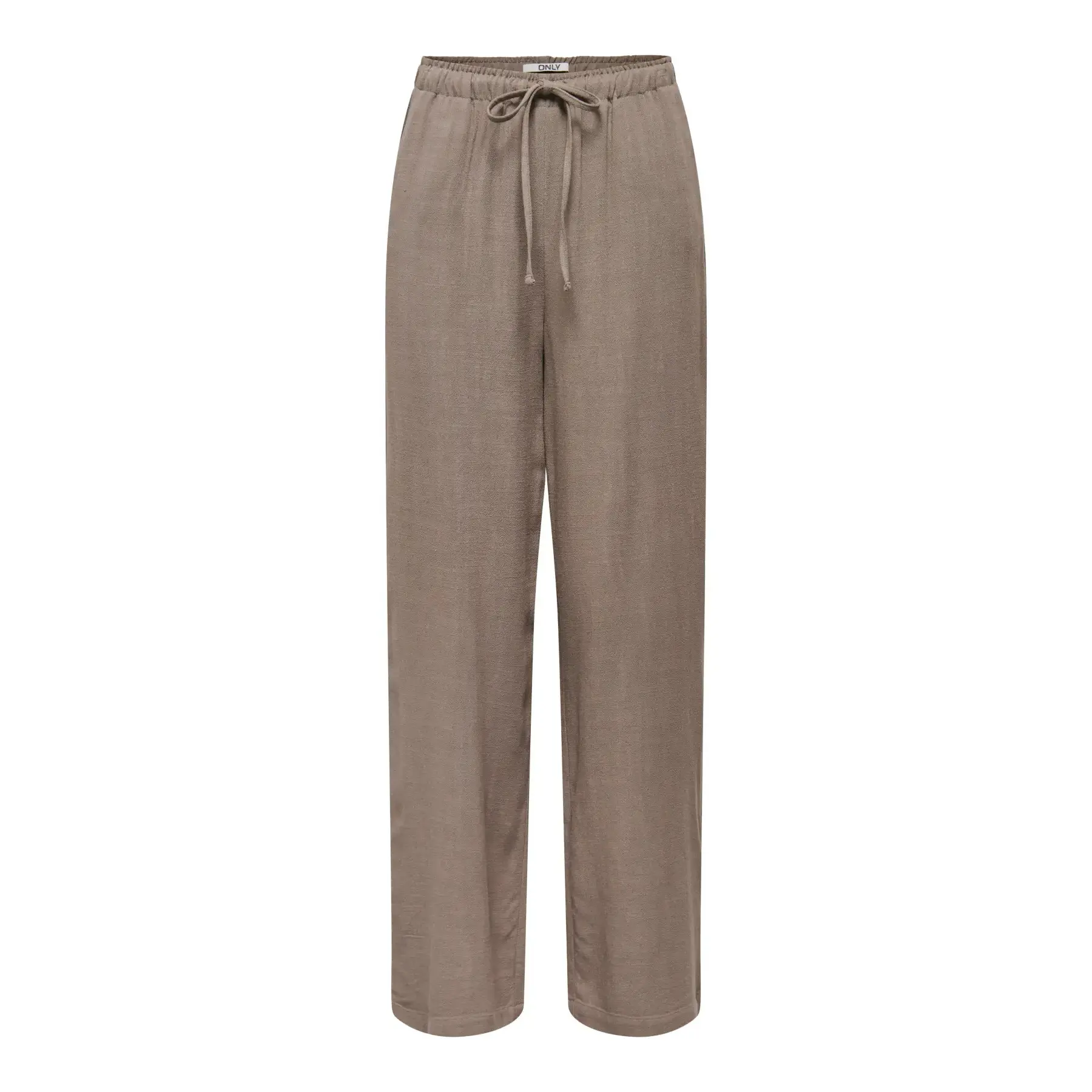 Only Women's Gris Trousers Siesta Mw Pull-Up