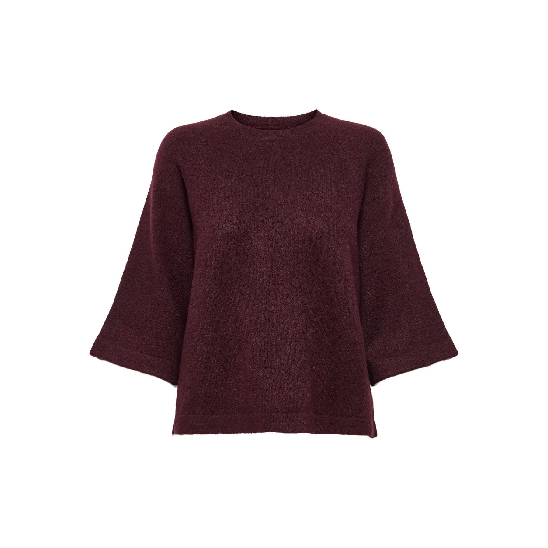 Maglione a collo rotondo con maniche 3/4 da donna  Simoni
