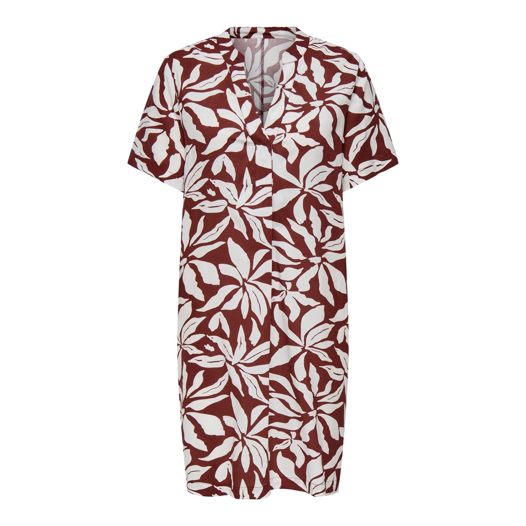 5715730226761 - Kurzes Damenkleid mit V-Ausschnitt Susi Life