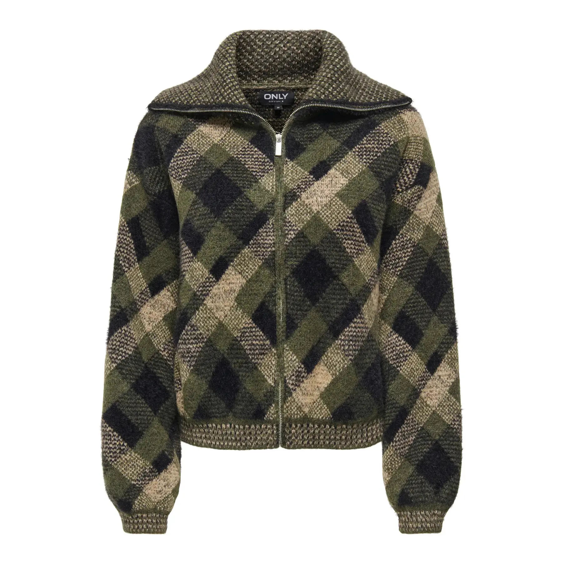 Strickjacke, Damen Only Maroon