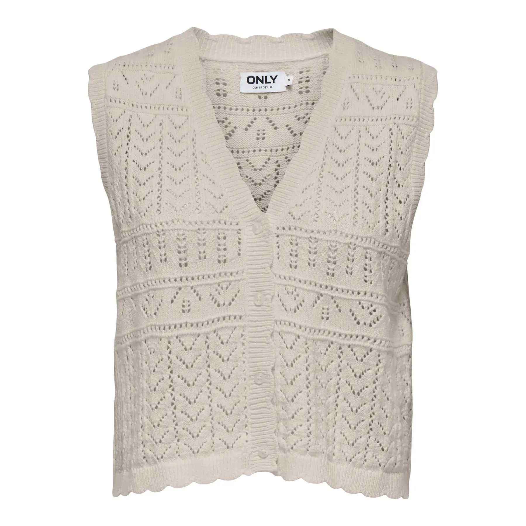 V-Ausschnitt-Weste Damen Only Irina