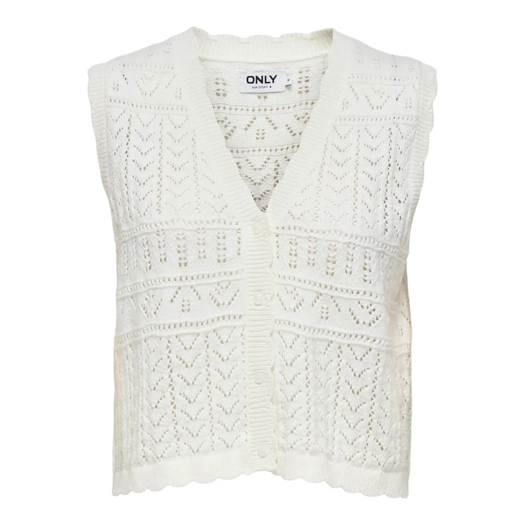 V-Ausschnitt-Weste Damen Only Irina