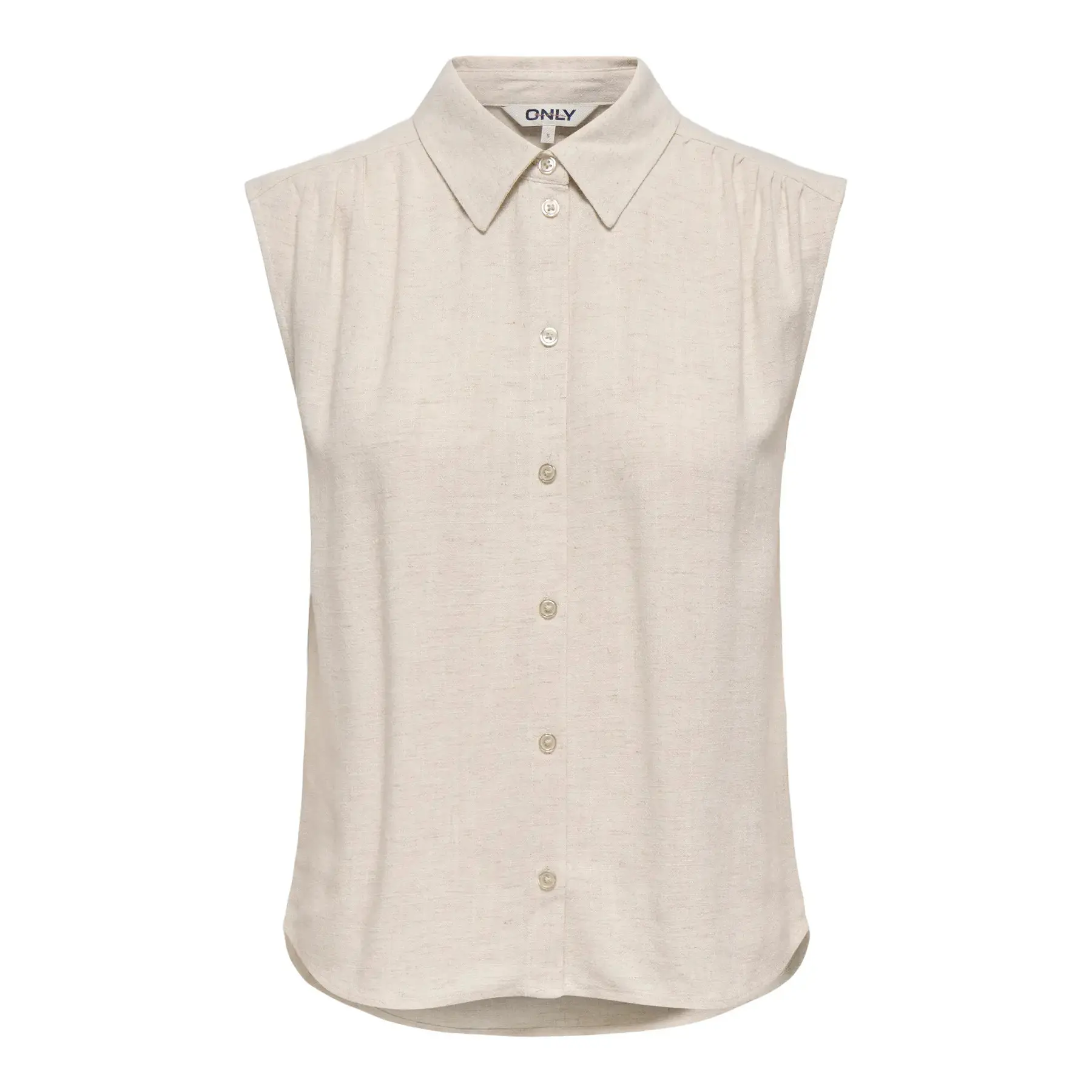 Camicia senza maniche in lino donna  Siesta