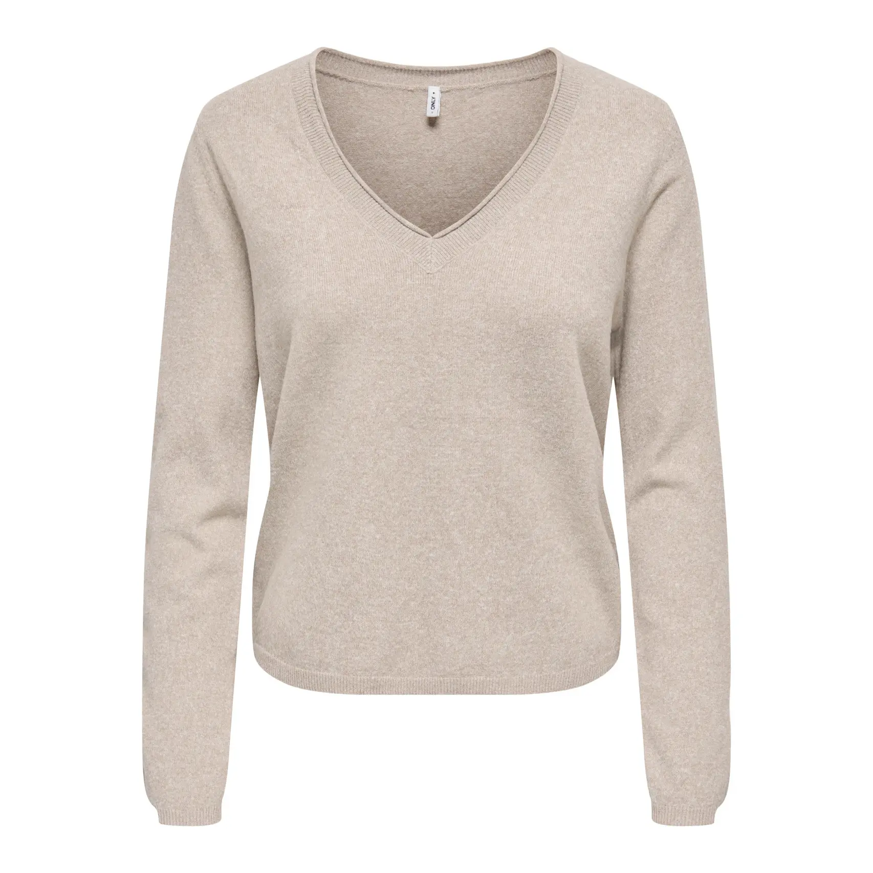 Image of Damen V-Ausschnitt Pulli Only Loyal