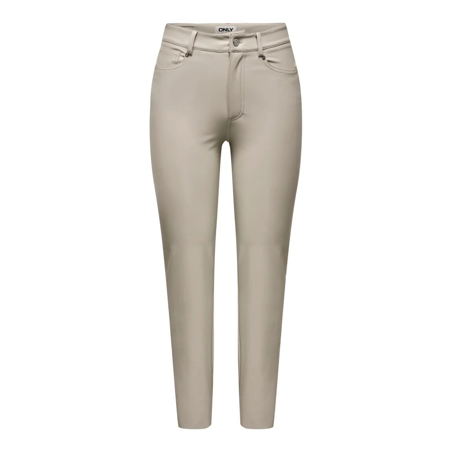 5715321853994 - Hochtaillierte Kunstlederhose Frau Emily